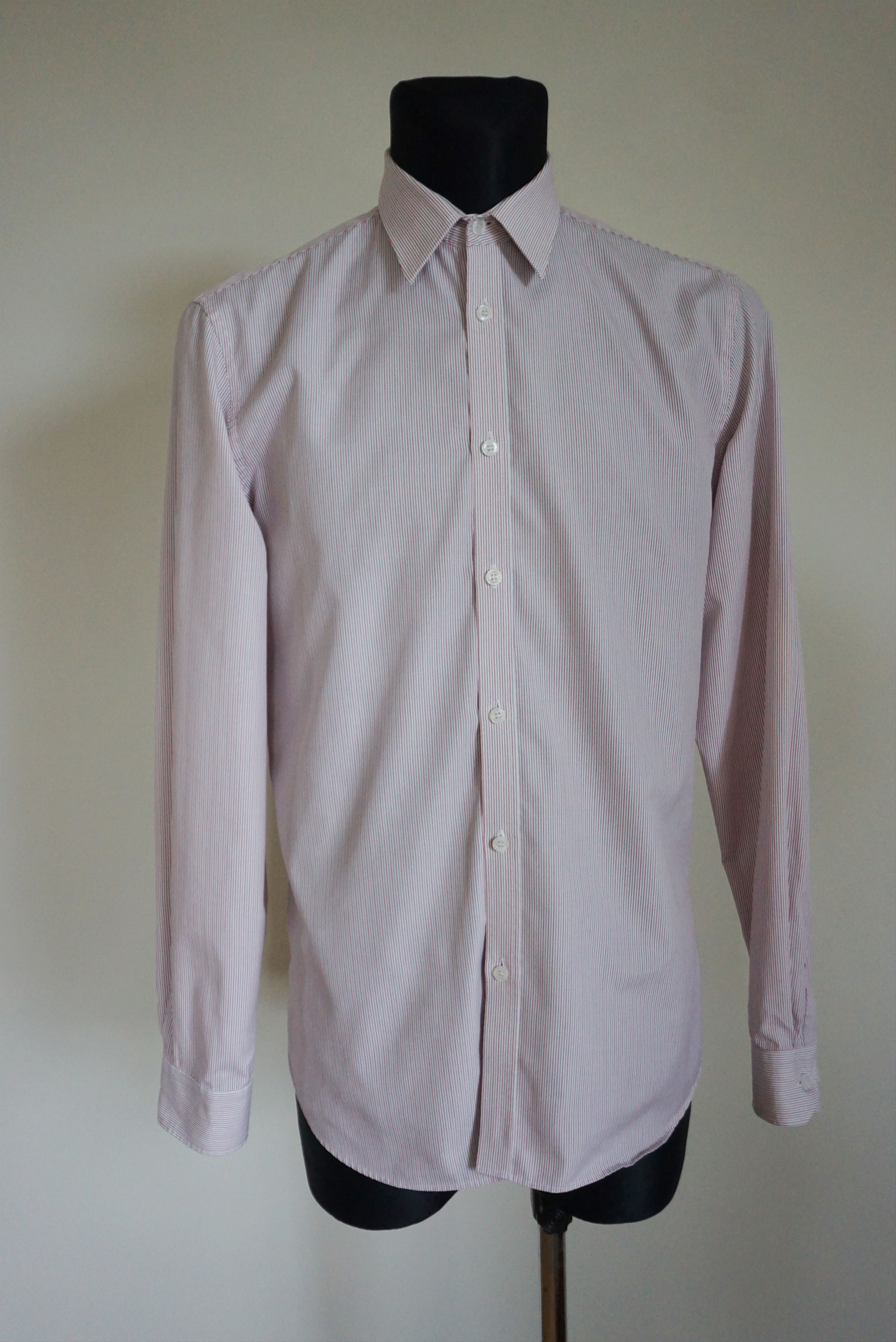 Designer Mens Bläck of Sweden shirt Alex Stripe slim fit M Medium Size US M / EU 48-50 / 2 - 25 Thumbnail