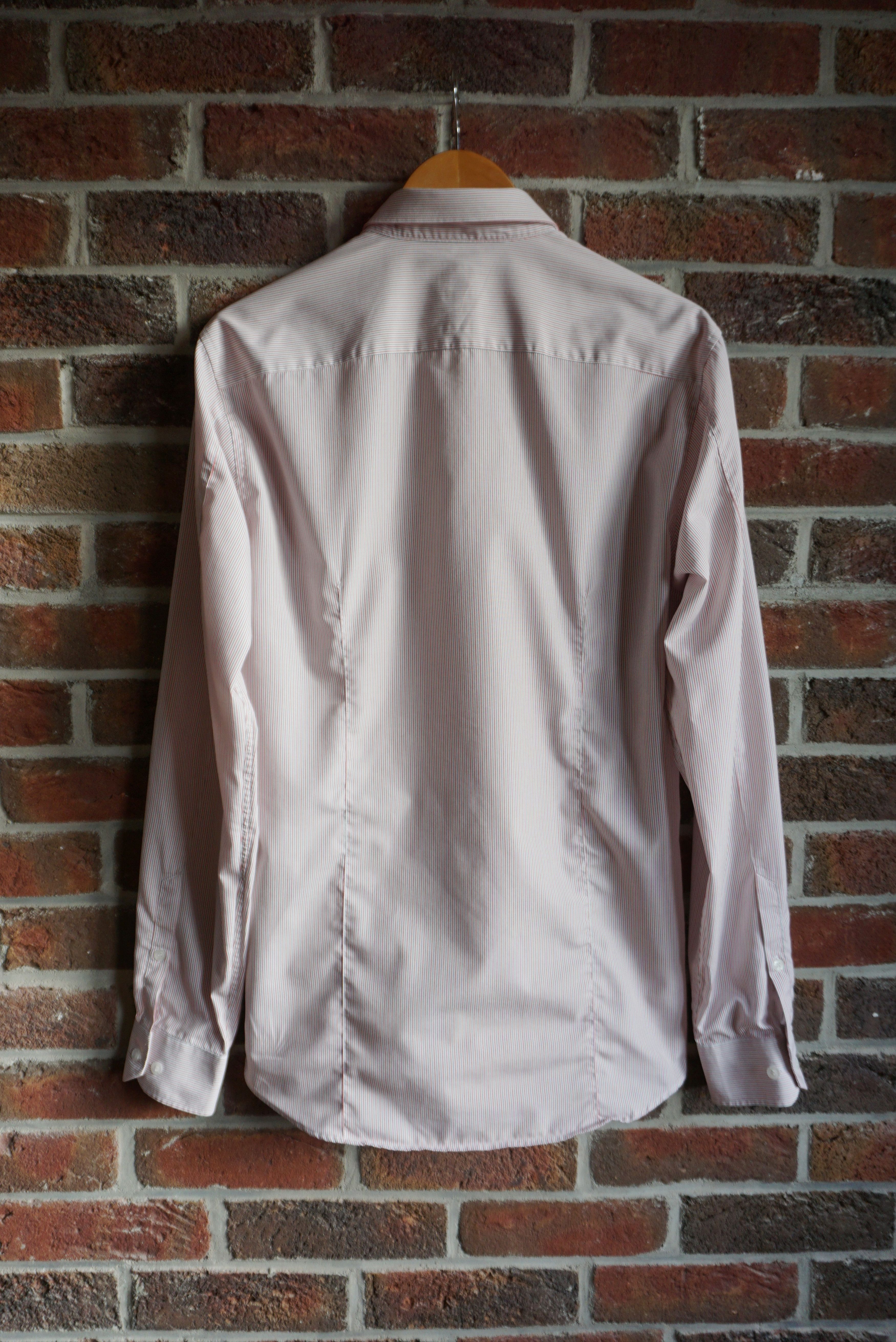 Designer Mens Bläck of Sweden shirt Alex Stripe slim fit M Medium Size US M / EU 48-50 / 2 - 11 Thumbnail
