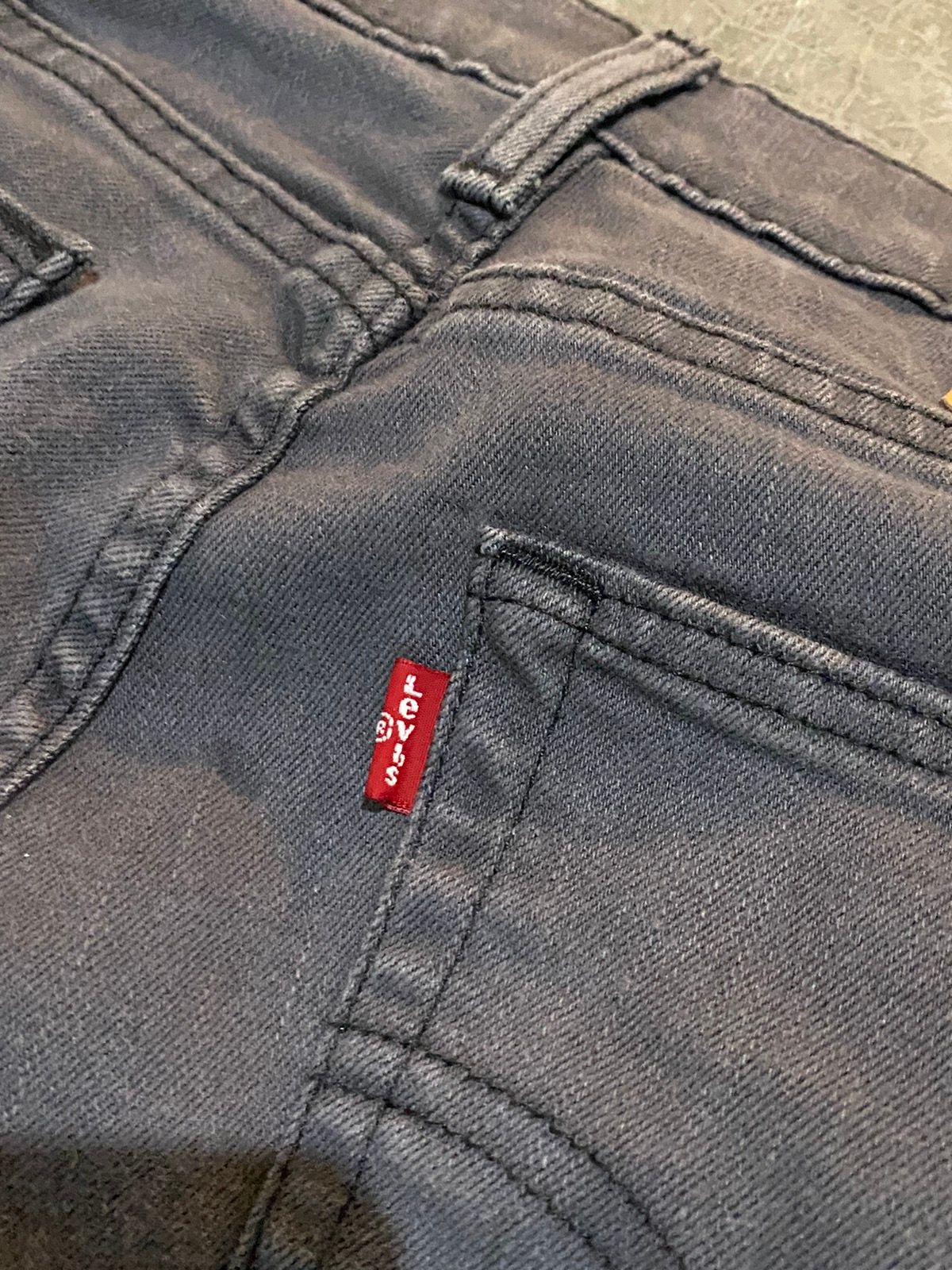 Vintage Grey Levi 511 Jeans 31x32 Size US 31 - 9 Thumbnail