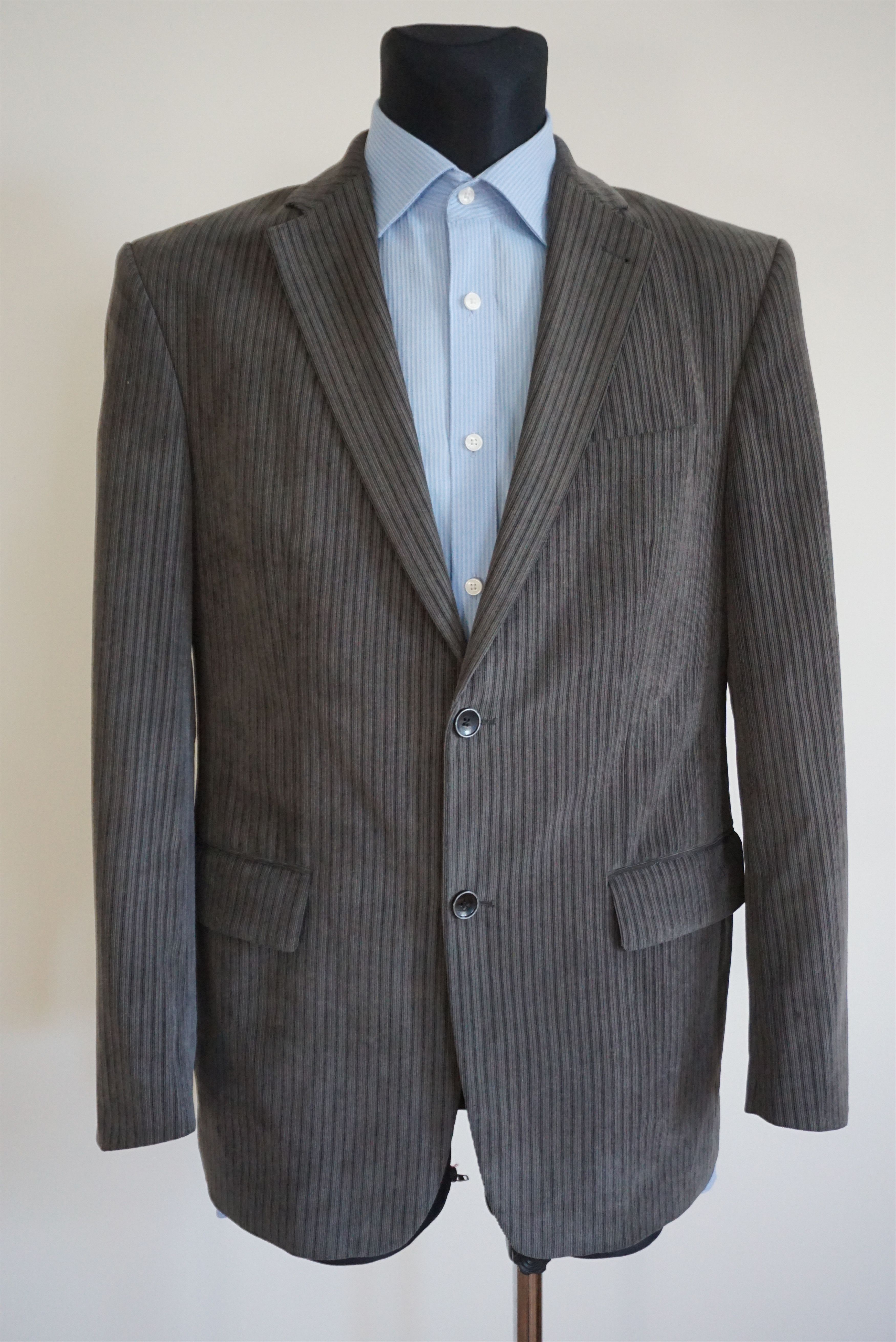 Roy Denim Roy Robson L casual jacket 50 UK 40 M blazer corduroy cord Size 40R - 1 Thumbnail