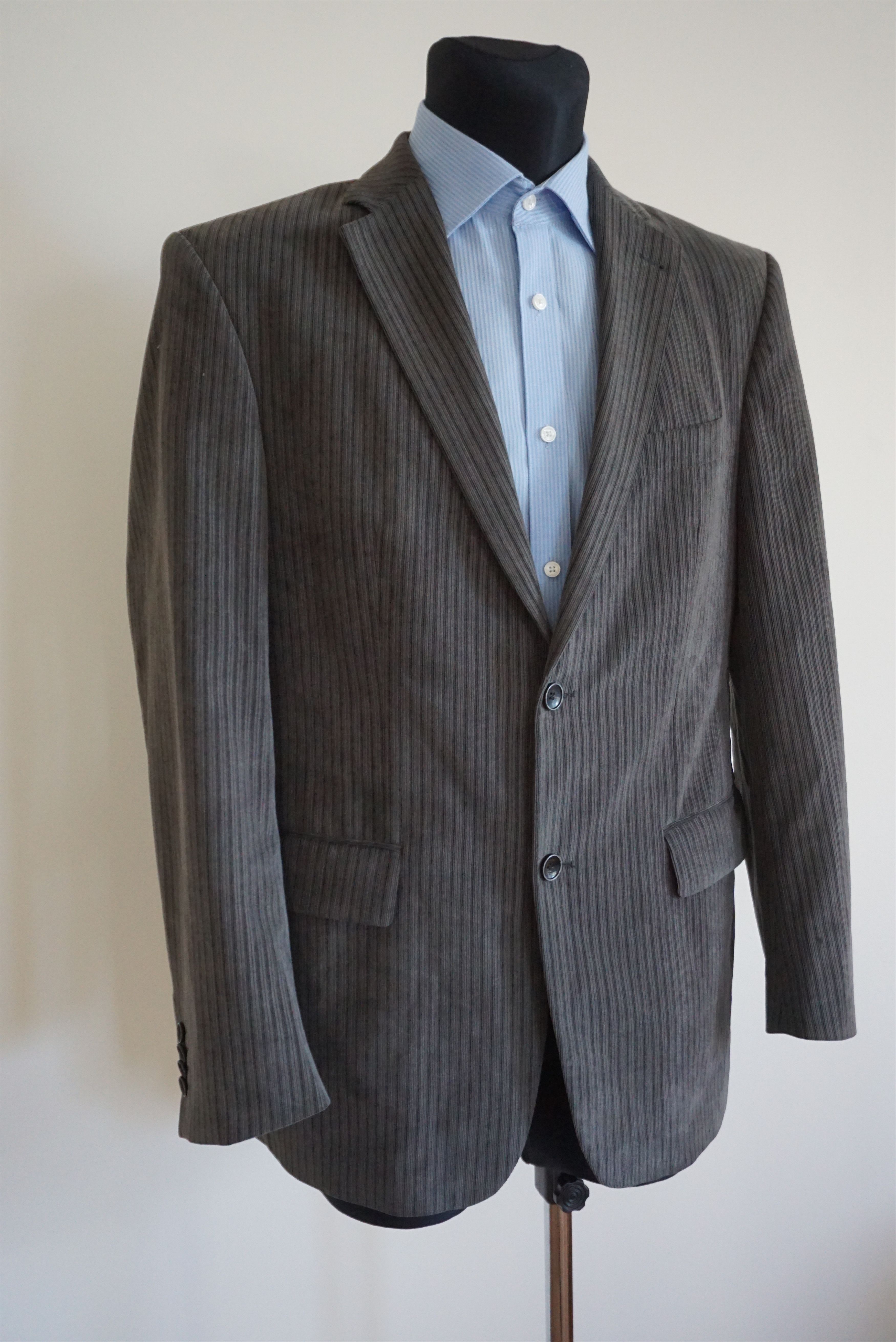 Roy Denim Roy Robson L casual jacket 50 UK 40 M blazer corduroy cord Size 40R - 2 Thumbnail