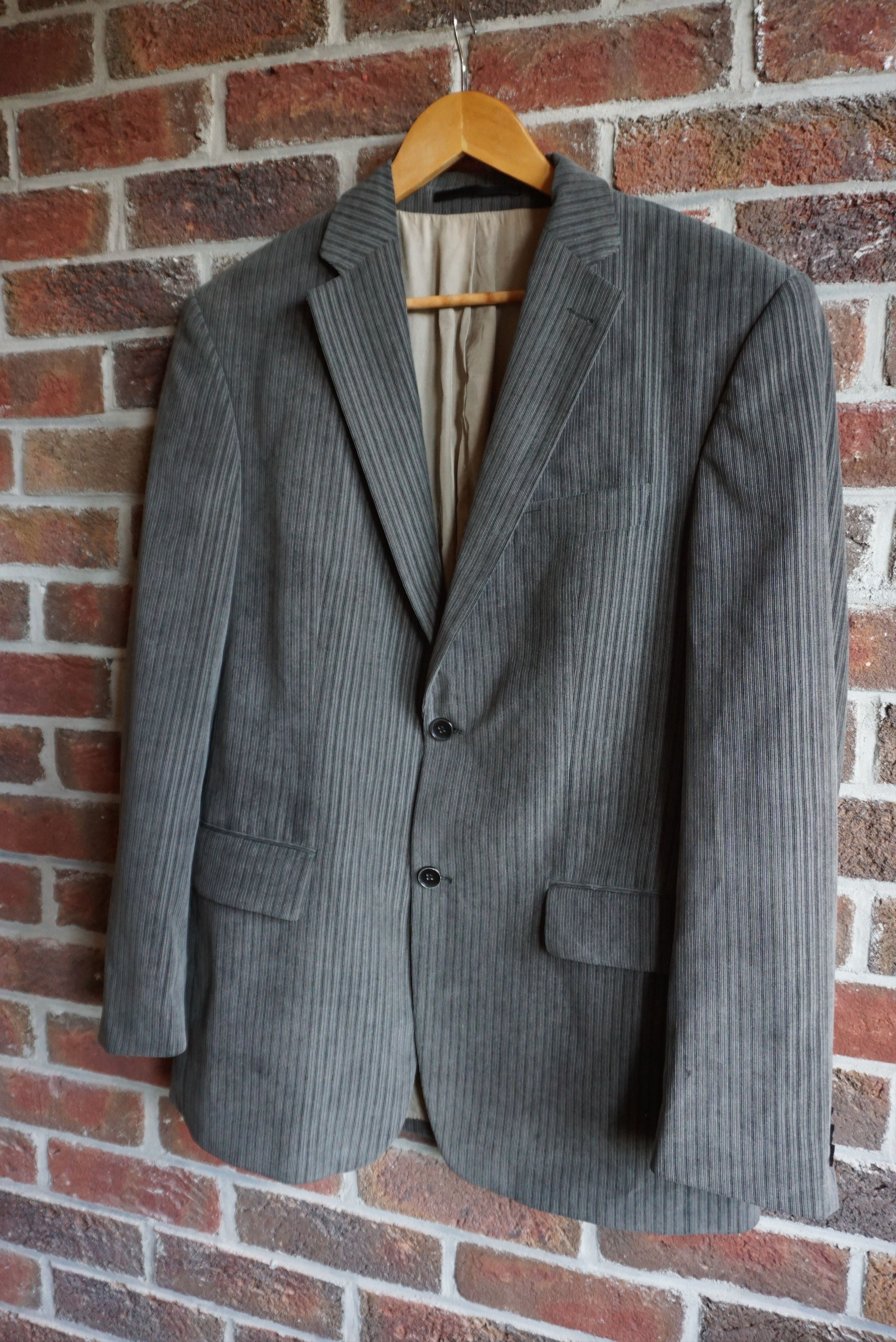 Roy Denim Roy Robson L casual jacket 50 UK 40 M blazer corduroy cord Size 40R - 3 Thumbnail