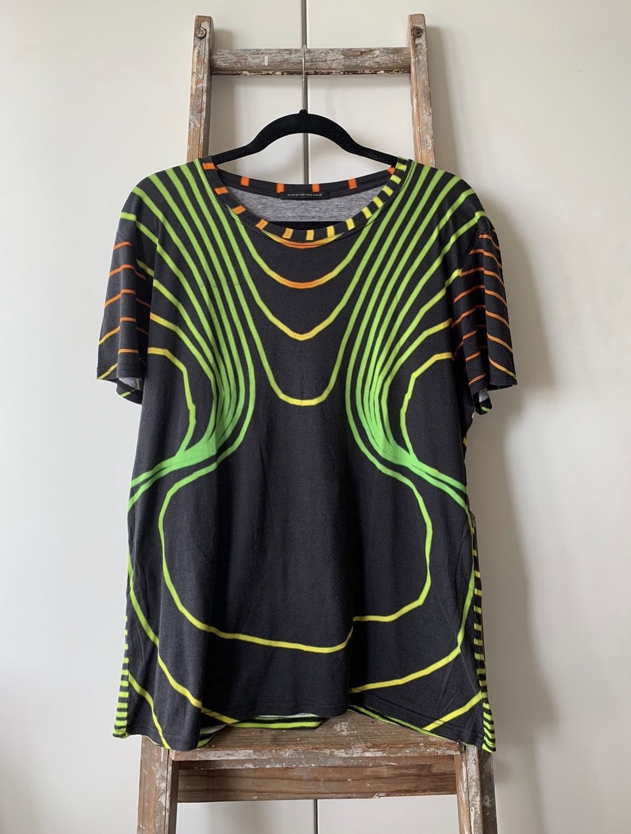 Christopher Kane CHRISTOPHER KANE CONTOUR LINED T - SHIRT Size ONE SIZE - 1 Thumbnail
