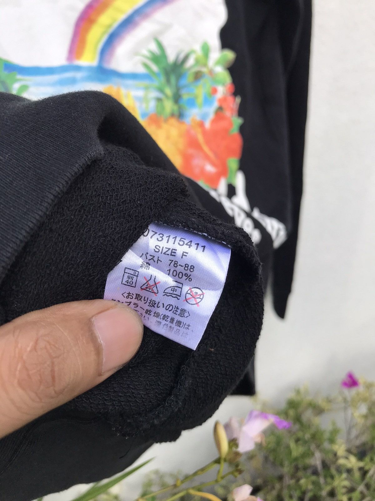 Japanese Brand × Vintage 🏖 BMB BLUE MOON BLUE HOODIES Size S / US 4 / IT 40 - 7 Thumbnail