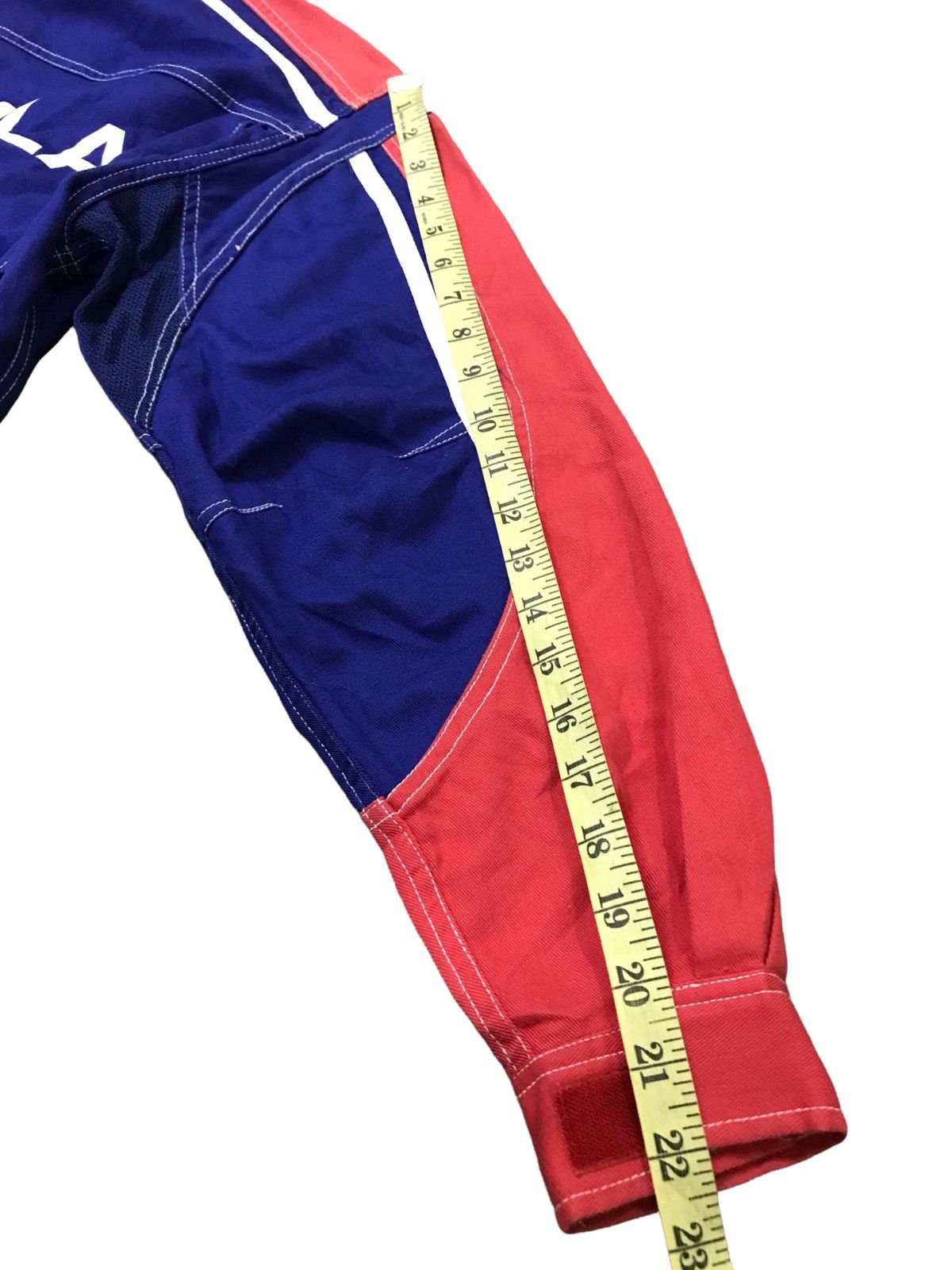 Japanese Brand 🇯🇵VTG TOYOTA COROLLA TECHNO MECHANIC OVERALL RACING TEAM Size US 31 - 24 Thumbnail