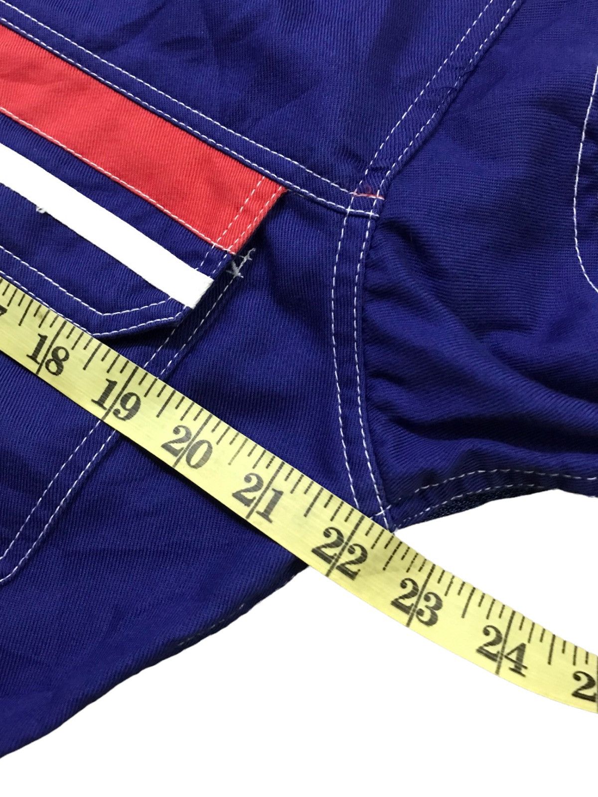 Japanese Brand 🇯🇵VTG TOYOTA COROLLA TECHNO MECHANIC OVERALL RACING TEAM Size US 31 - 18 Thumbnail
