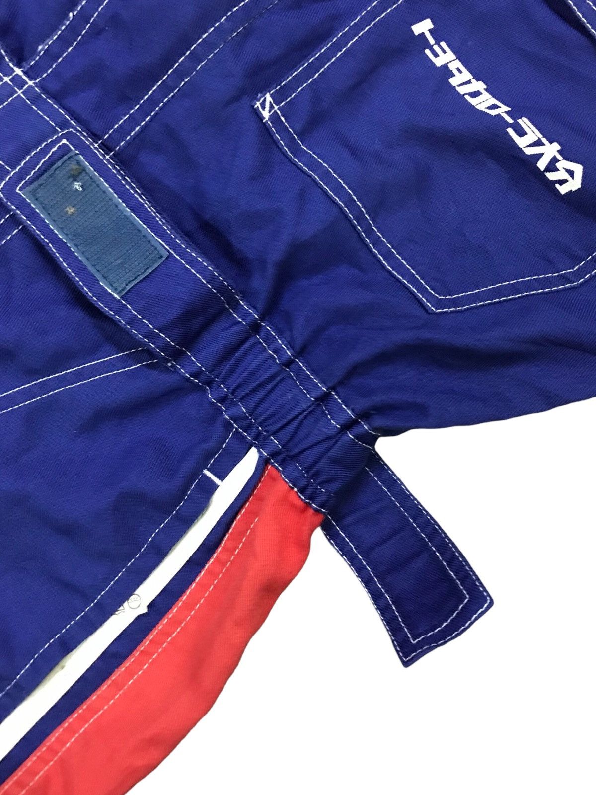 Japanese Brand 🇯🇵VTG TOYOTA COROLLA TECHNO MECHANIC OVERALL RACING TEAM Size US 31 - 15 Thumbnail