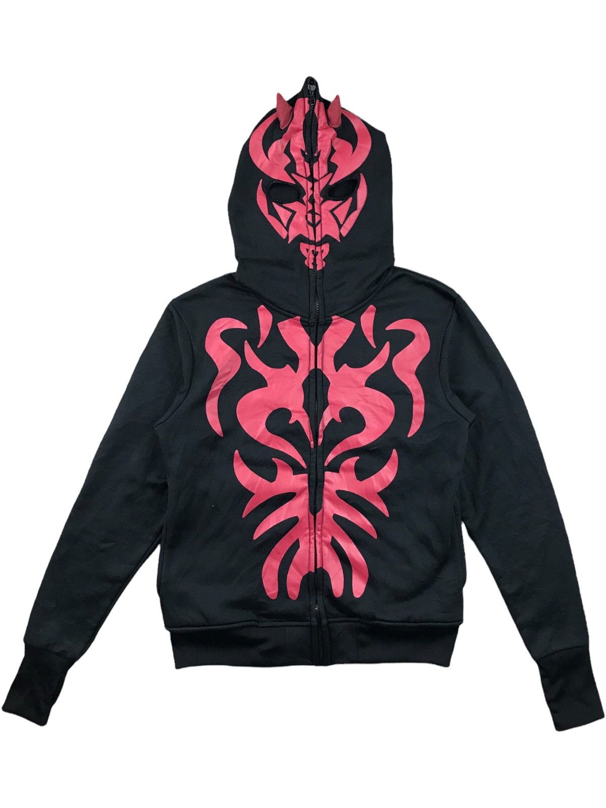 image of Archival Clothing Accept Offer Darth Maul Full Zipper Hoodies, Men's (Size Small)
