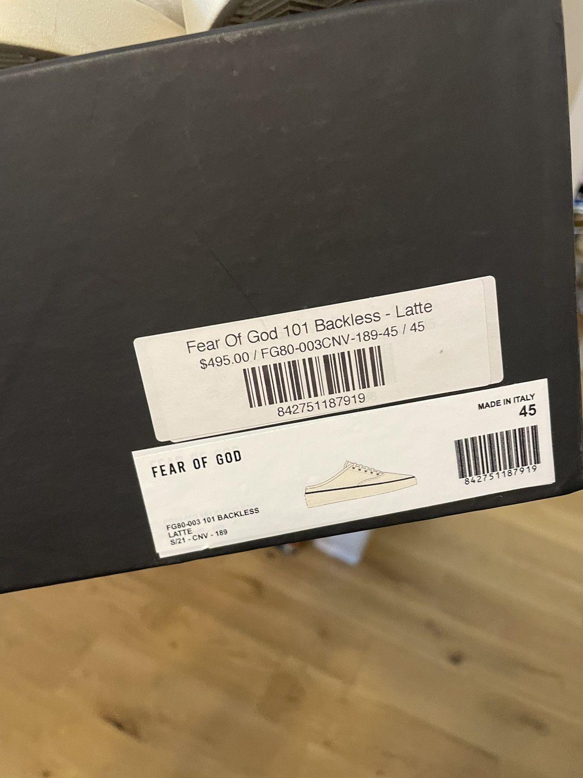 Fear of God Backless 101 Latte Size US 12 / EU 45 - 4 Thumbnail