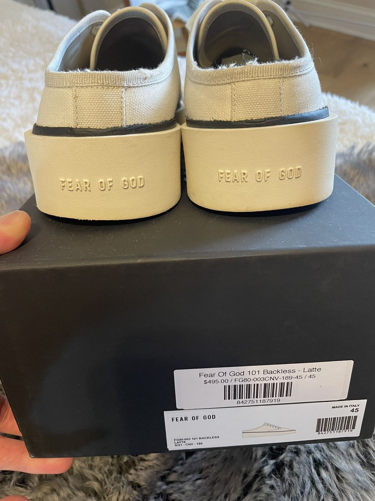Fear of God Backless 101 Latte Size US 12 / EU 45 - 2 Thumbnail