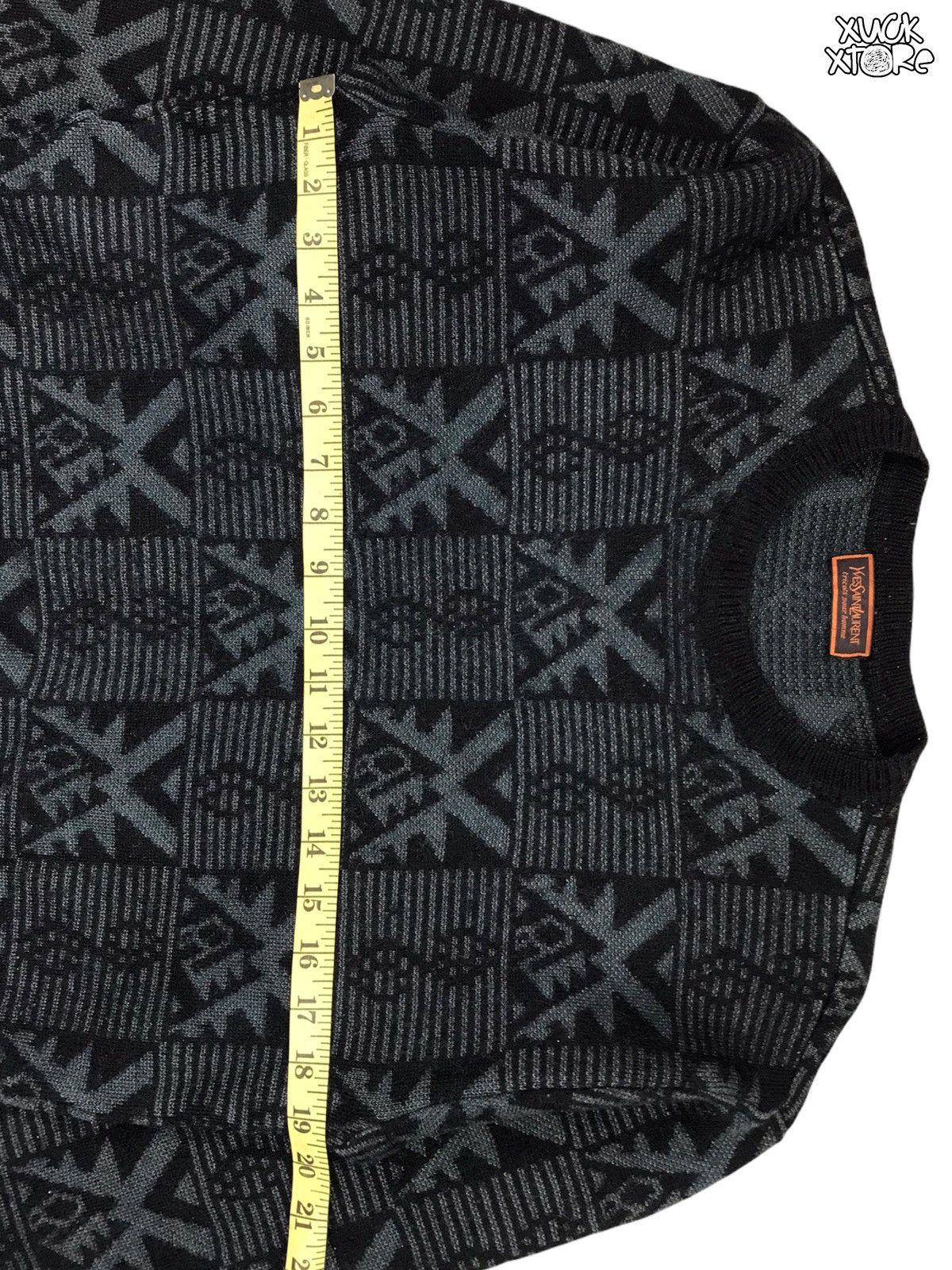 Yves Saint Laurent YSL Yves Saint Laurent Tricots Pour Homme Sweater Knitwear Size US M / EU 48-50 / 2 - 10 Thumbnail