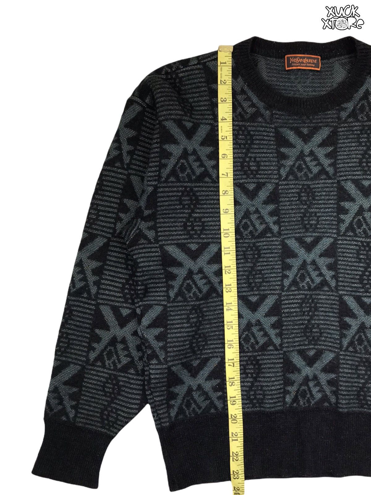 Yves Saint Laurent YSL Yves Saint Laurent Tricots Pour Homme Sweater Knitwear Size US M / EU 48-50 / 2 - 11 Thumbnail
