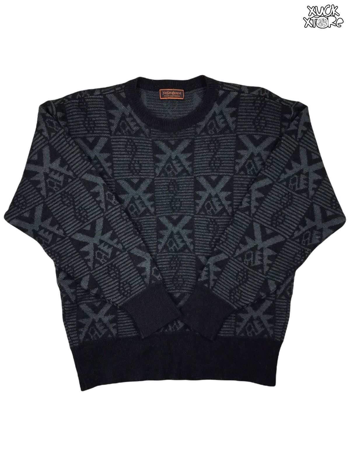 Yves Saint Laurent YSL Yves Saint Laurent Tricots Pour Homme Sweater Knitwear Size US M / EU 48-50 / 2 - 2 Thumbnail