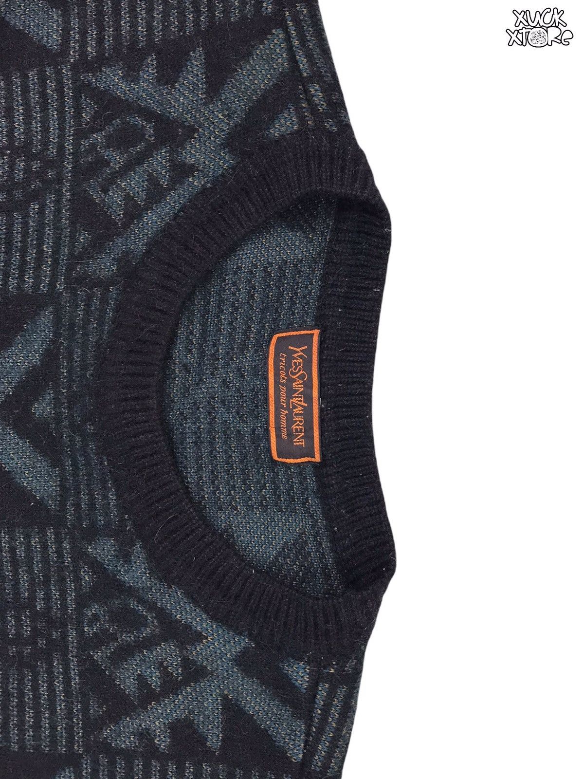 Yves Saint Laurent YSL Yves Saint Laurent Tricots Pour Homme Sweater Knitwear Size US M / EU 48-50 / 2 - 3 Thumbnail