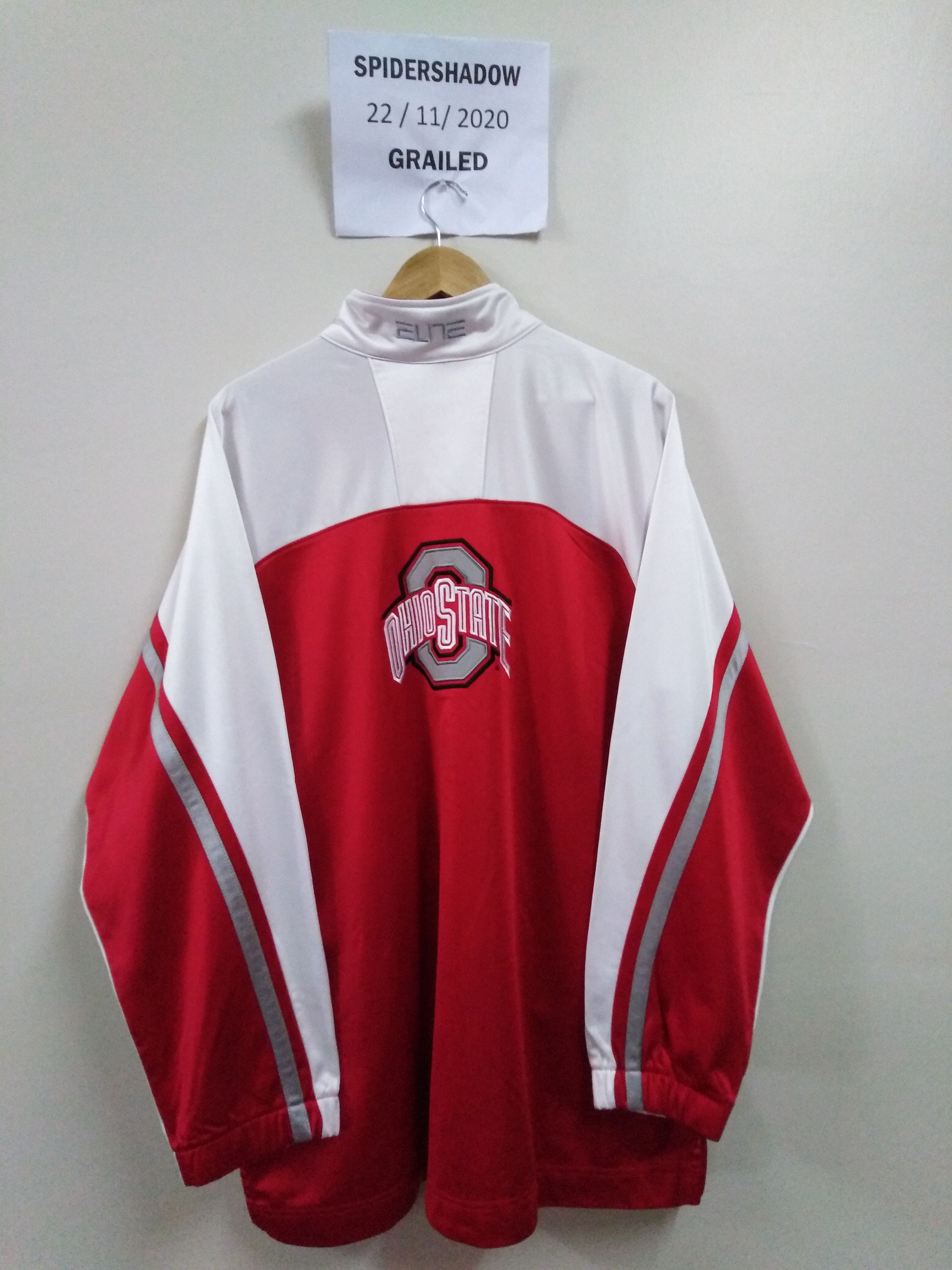Nike Vintage Nike Elite Ohio State Big Logo Long Sweater Size US L / EU 52-54 / 3 - 2 Thumbnail