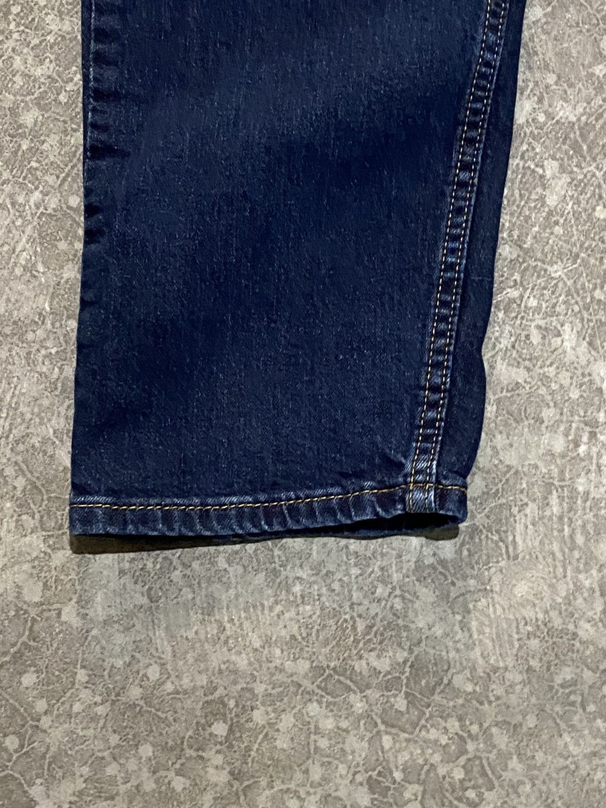 Vintage Dark Blue Levi 502 Jeans 36x32 Size US 36 / EU 52 - 5 Thumbnail