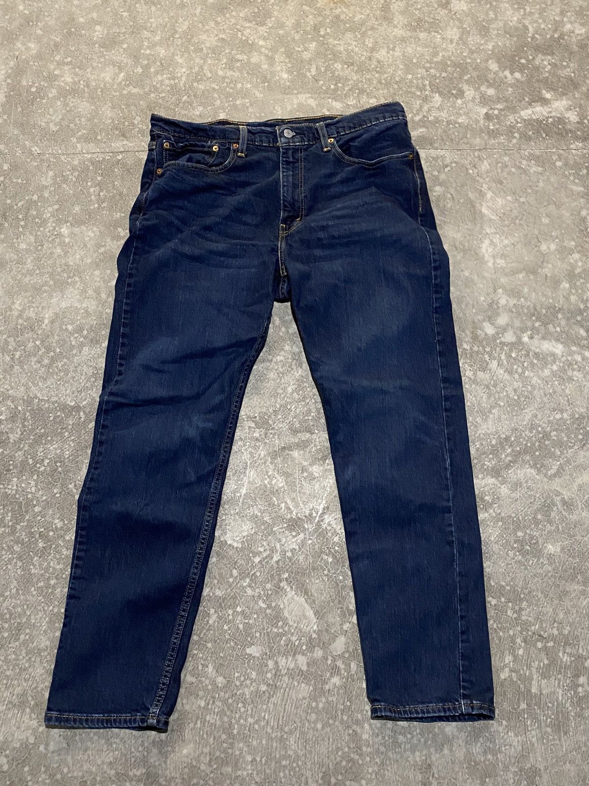 Vintage Dark Blue Levi 502 Jeans 36x32 Size US 36 / EU 52 - 1 Preview