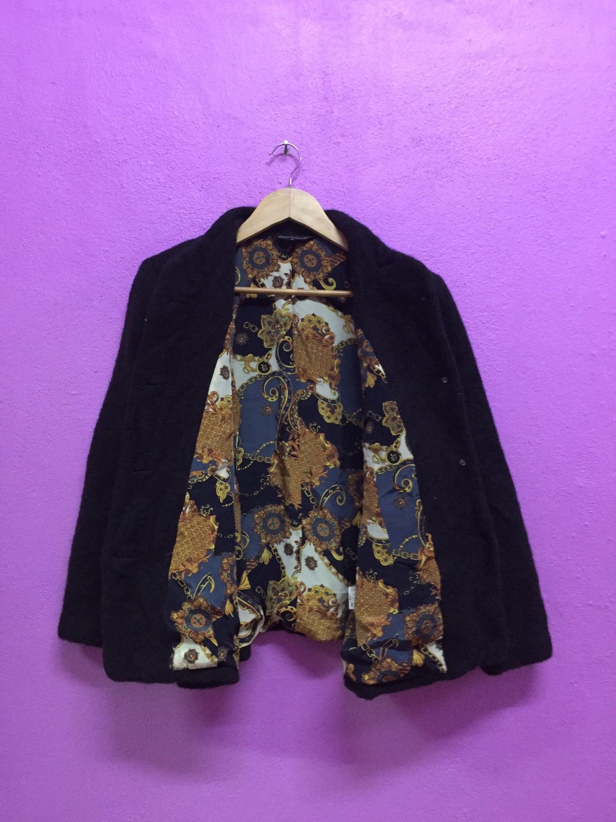 Japanese Brand Vintage Marylester Wool Jackets Size L Size US L / EU 52-54 / 3 - 3 Thumbnail