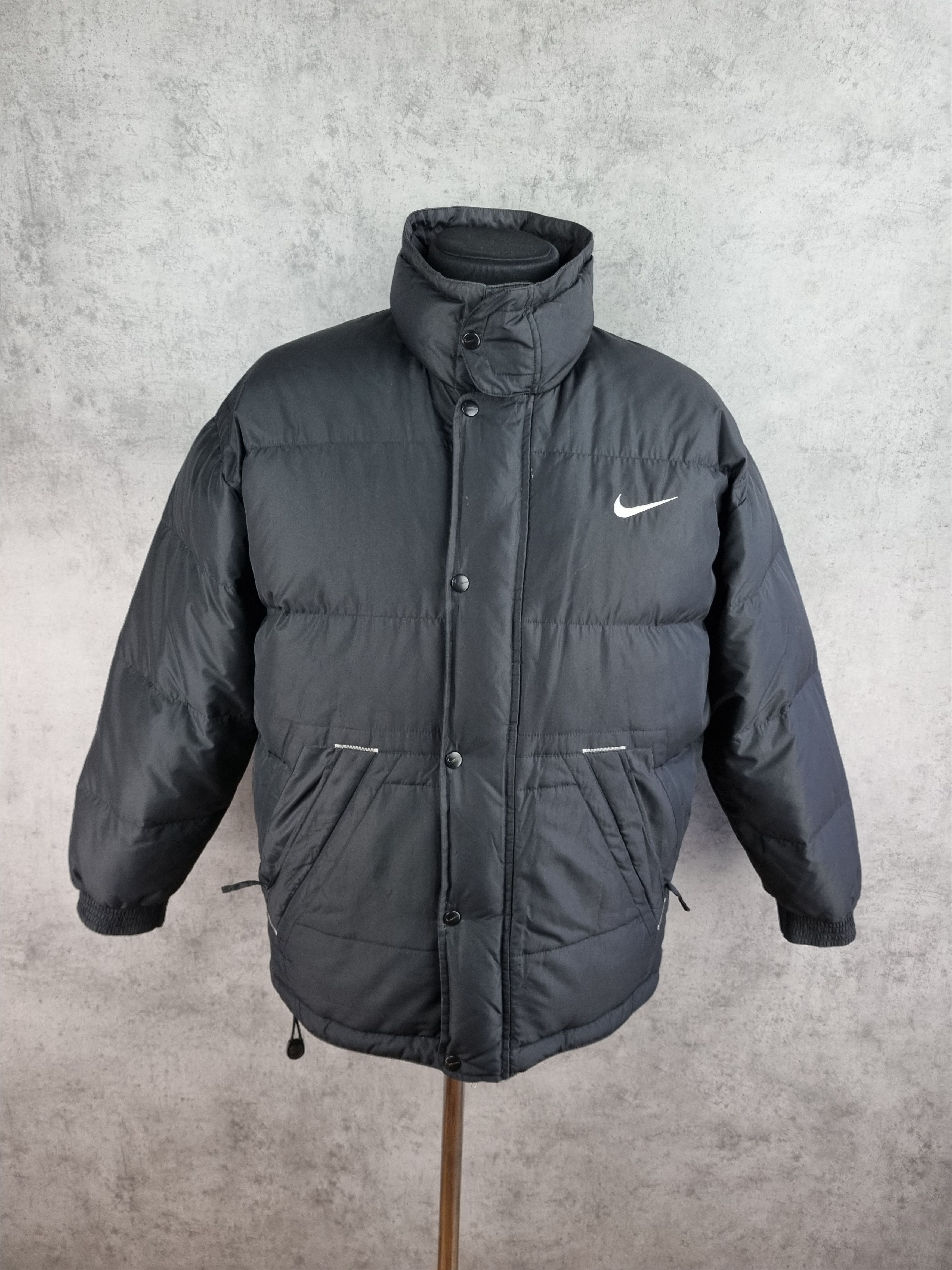 Nike × Vintage Rare 90s Nike Down Puffer Jacket Size US S / EU 44-46 / 1 - 4 Thumbnail