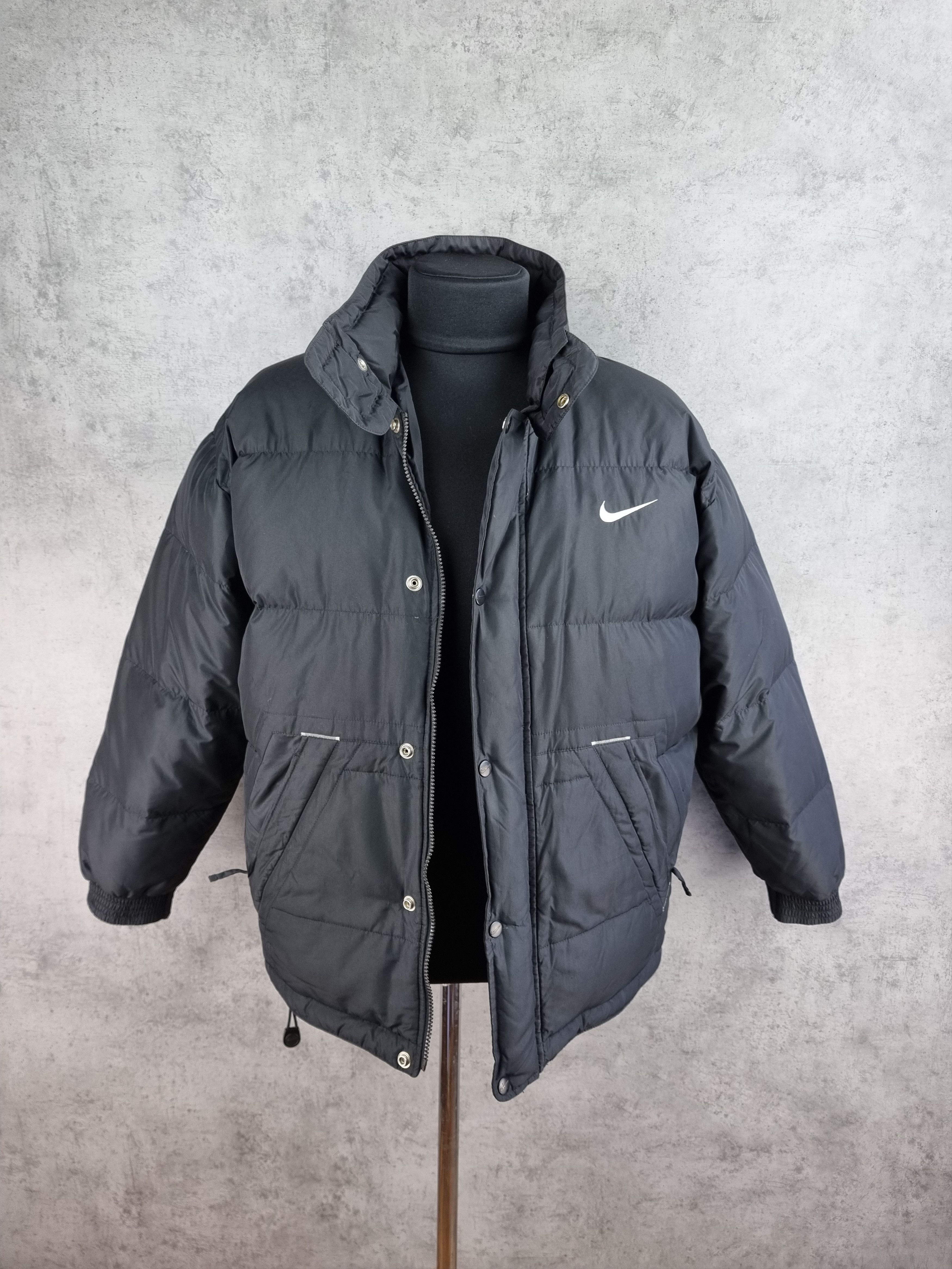 Nike × Vintage Rare 90s Nike Down Puffer Jacket Size US S / EU 44-46 / 1 - 2 Thumbnail