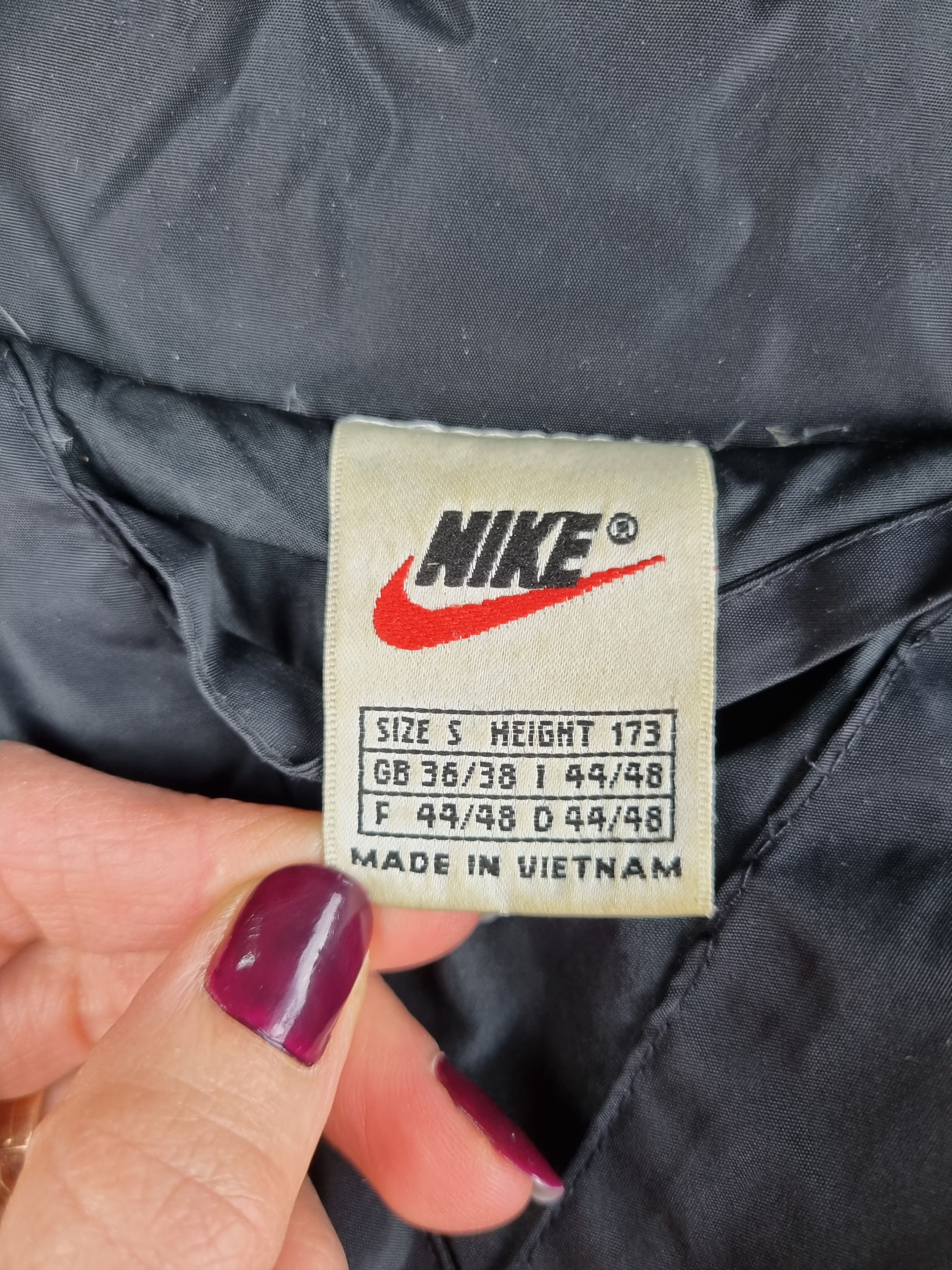 Nike × Vintage Rare 90s Nike Down Puffer Jacket Size US S / EU 44-46 / 1 - 9 Thumbnail