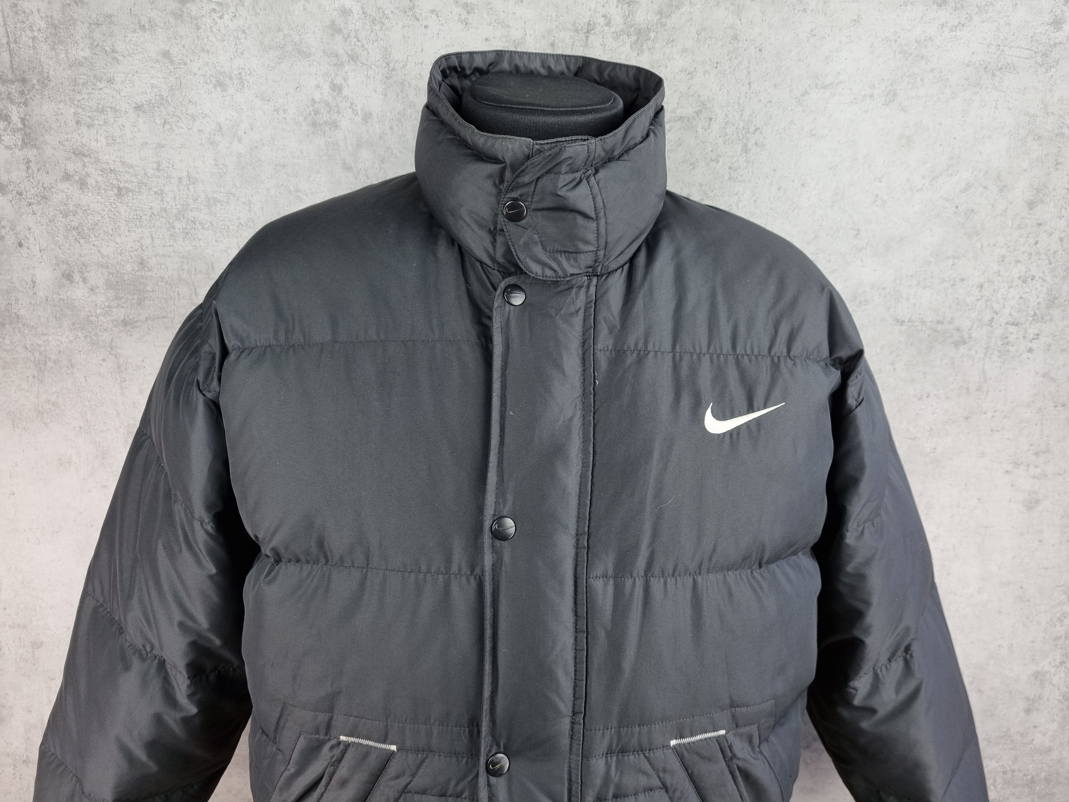 Nike × Vintage Rare 90s Nike Down Puffer Jacket Size US S / EU 44-46 / 1 - 6 Thumbnail