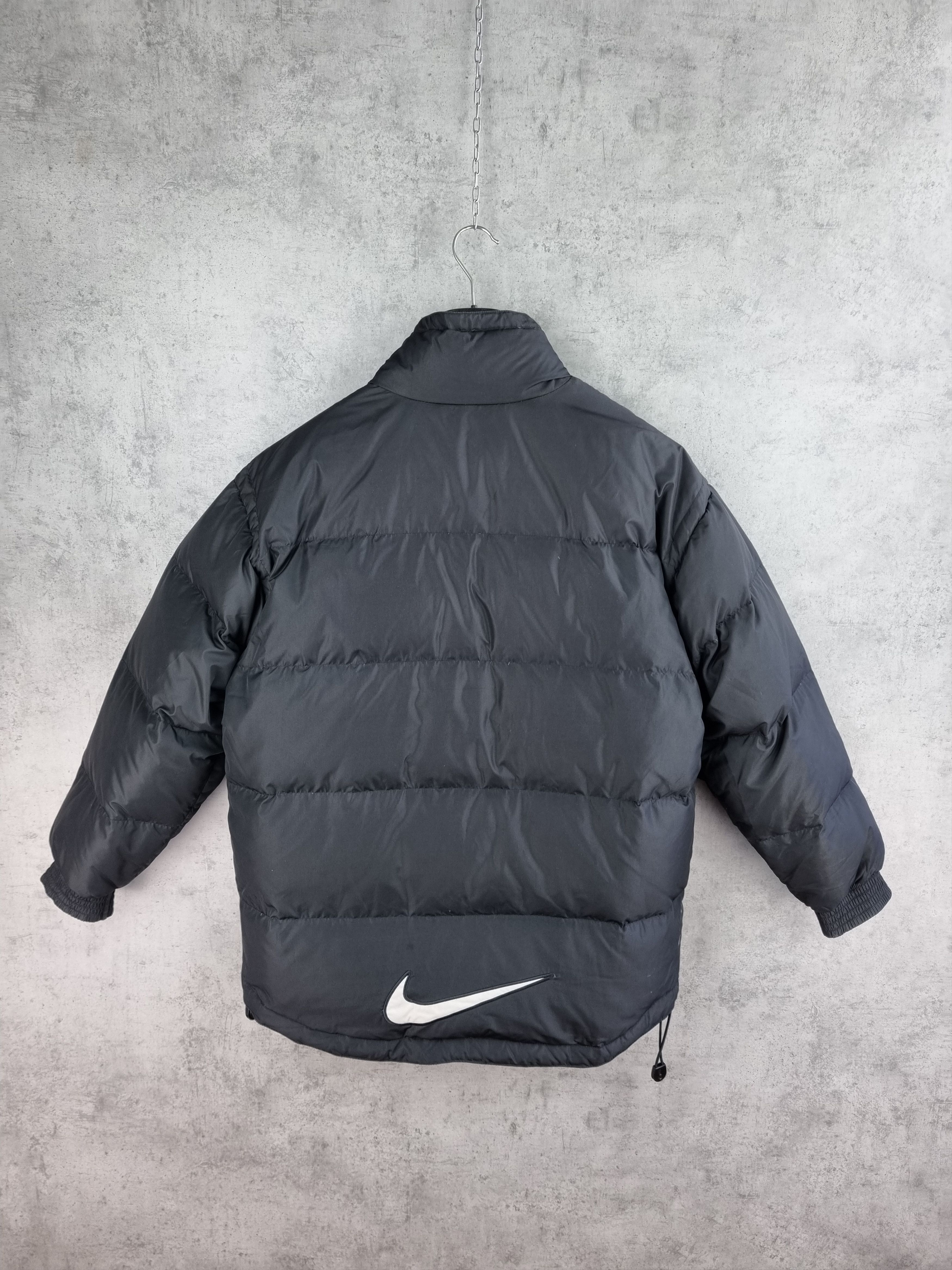Nike × Vintage Rare 90s Nike Down Puffer Jacket Size US S / EU 44-46 / 1 - 1 Thumbnail