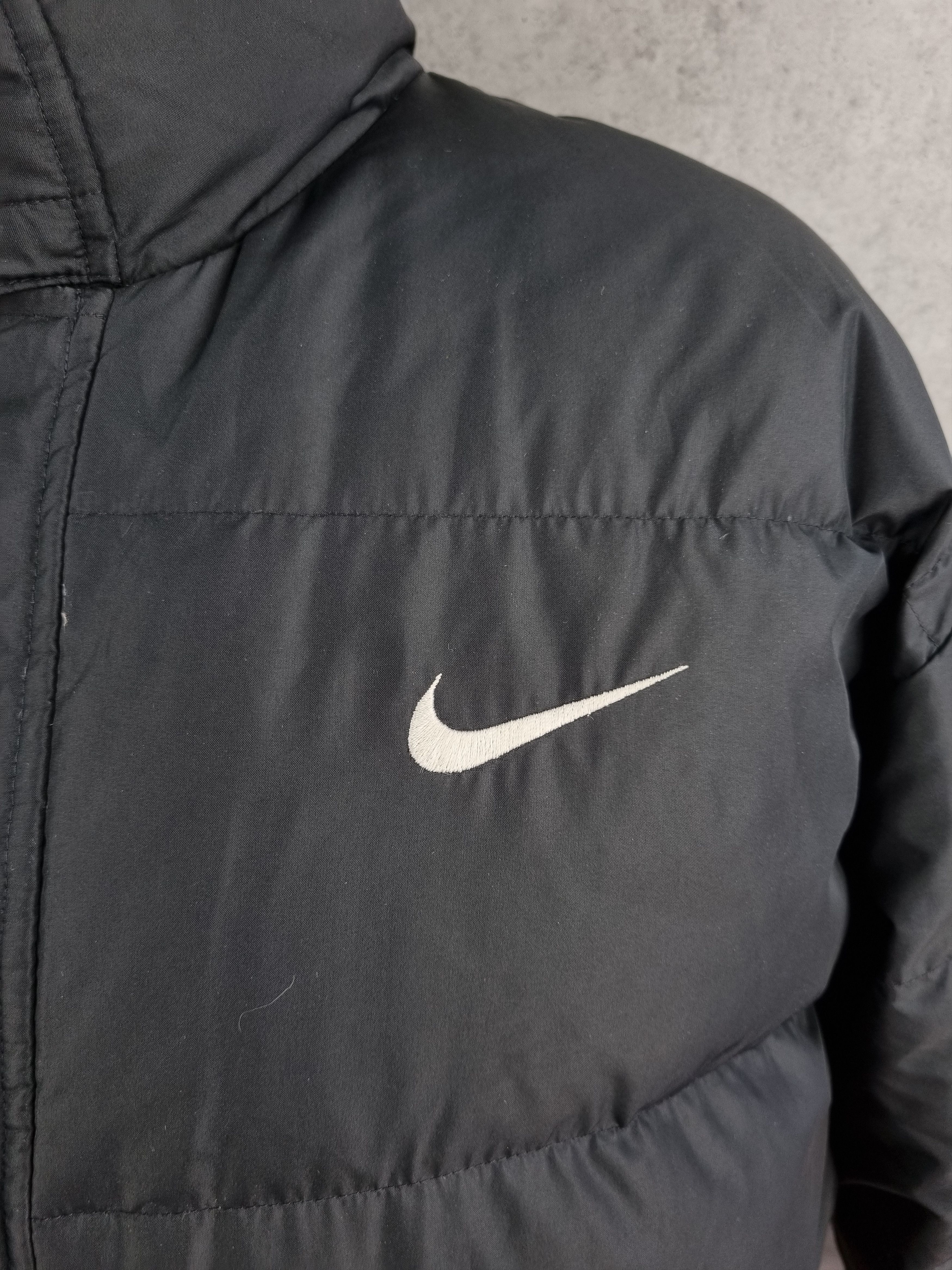 Nike × Vintage Rare 90s Nike Down Puffer Jacket Size US S / EU 44-46 / 1 - 8 Thumbnail