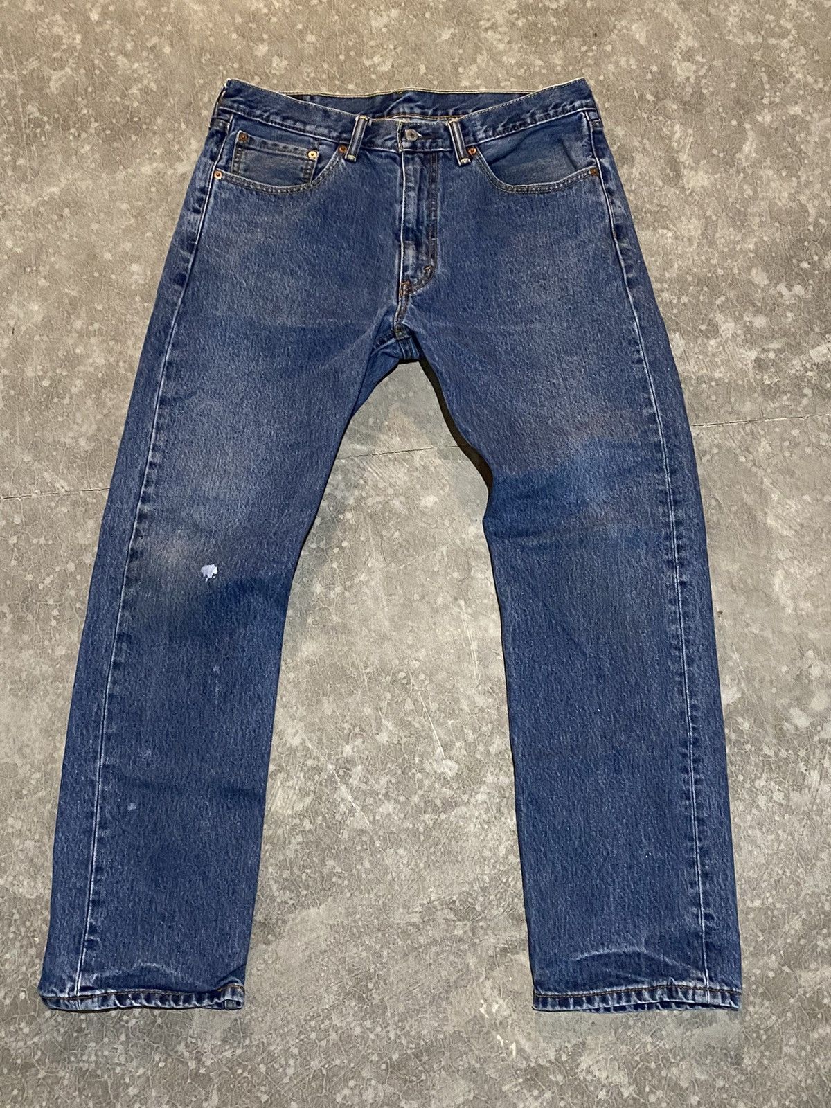 Vintage Blue Levi 505 Baggy Jeans 36x32 | Grailed
