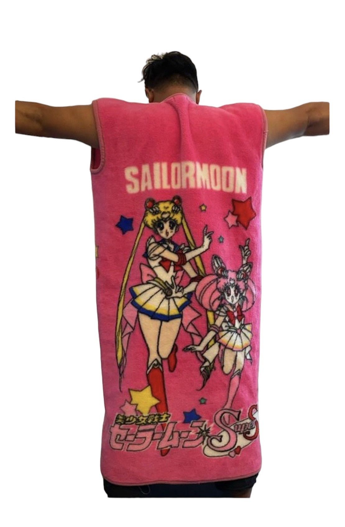 Japanese Brand sailormoon fleece capes long vest coat tg1 Size US XL / EU 56 / 4 - 1 Thumbnail