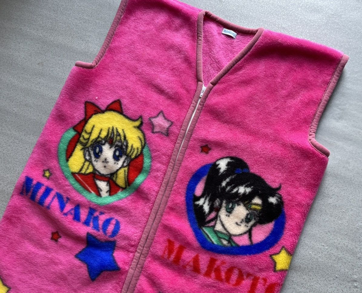 Japanese Brand sailormoon fleece capes long vest coat tg1 Size US XL / EU 56 / 4 - 5 Thumbnail