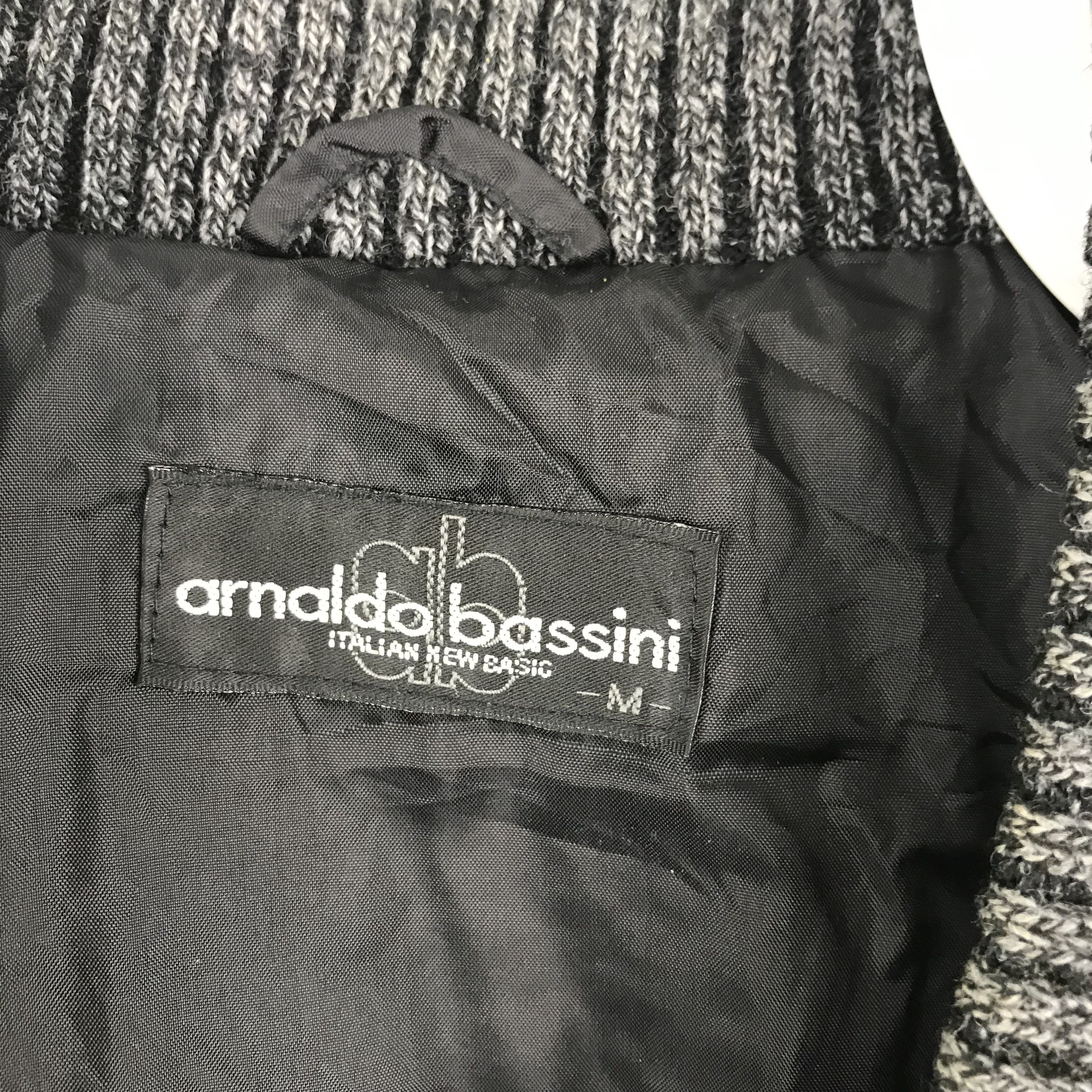Designer × Vintage Z240 VTG ARNALDO BASSINI ITALY CARDIGAN KNITWEAR Size US M / EU 48-50 / 2 - 4 Thumbnail