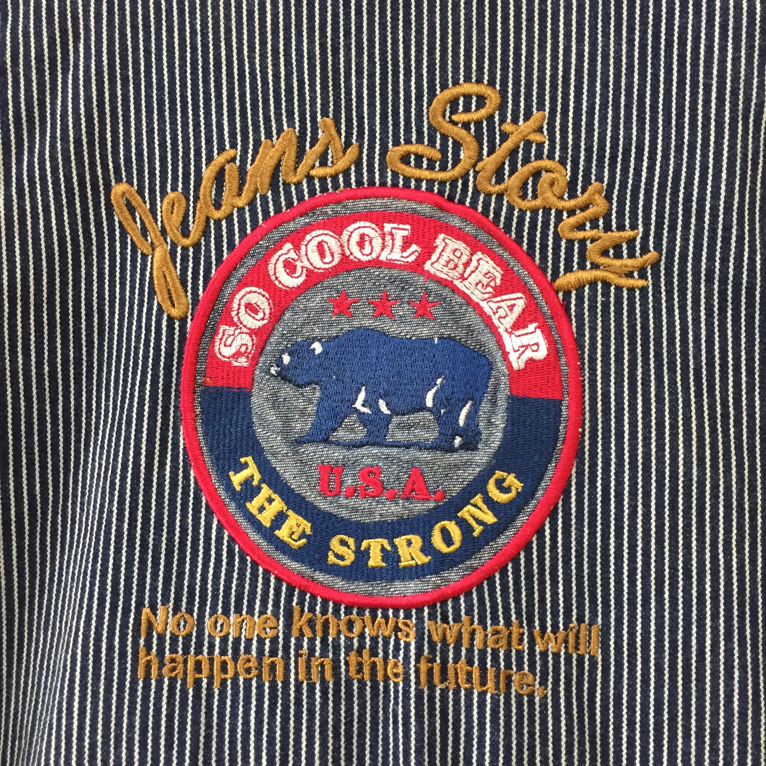 Japanese Brand Z244 VTG JAPAN HICKORY STRIPE WORKWEAR COVERALL Size US 29 - 6 Thumbnail