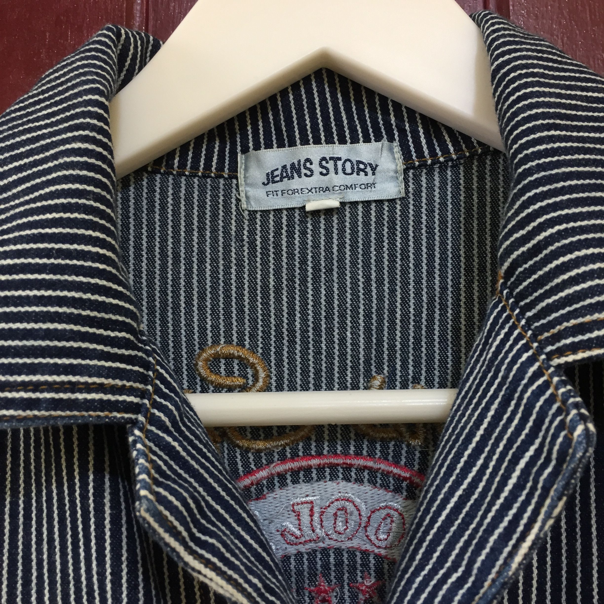 Japanese Brand Z244 VTG JAPAN HICKORY STRIPE WORKWEAR COVERALL Size US 29 - 5 Thumbnail