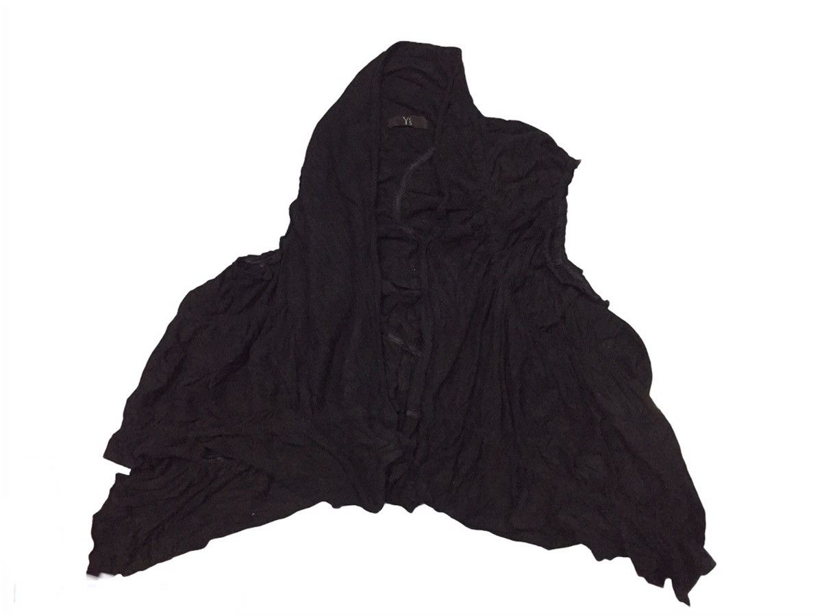 Yohji Yamamoto Y’s Yohji Yamamoto Cardigan / Tee / Vests / Scarf Top Size US M / EU 48-50 / 2 - 3 Thumbnail