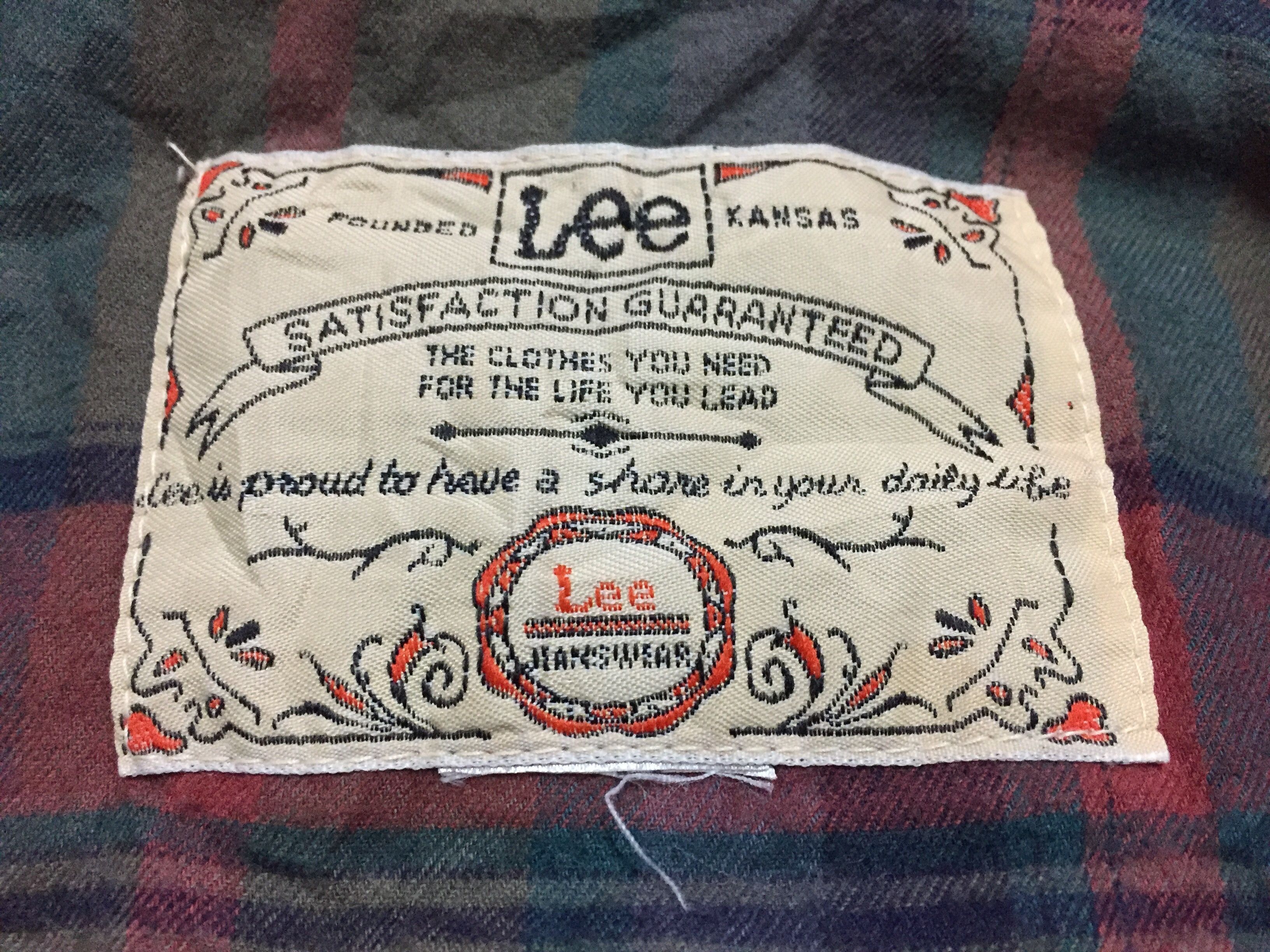 Vintage Lee Jeans Kansas 1989 Jackets