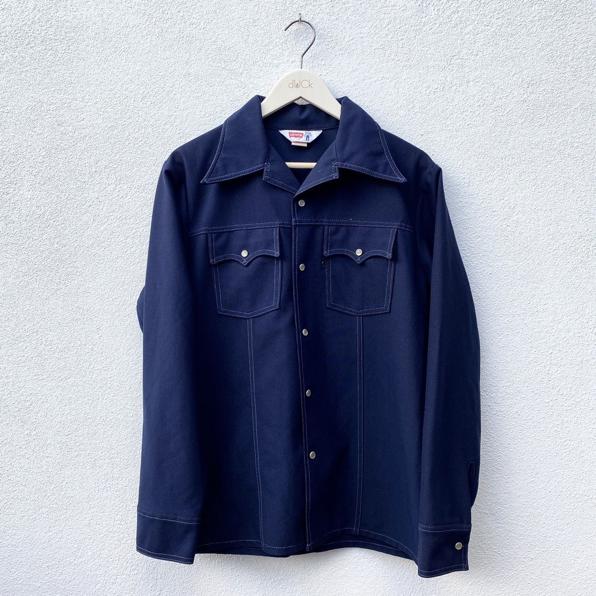 Vintage LEVIS SADDLEMAN BOOT JEANS Jacket 70s NOS