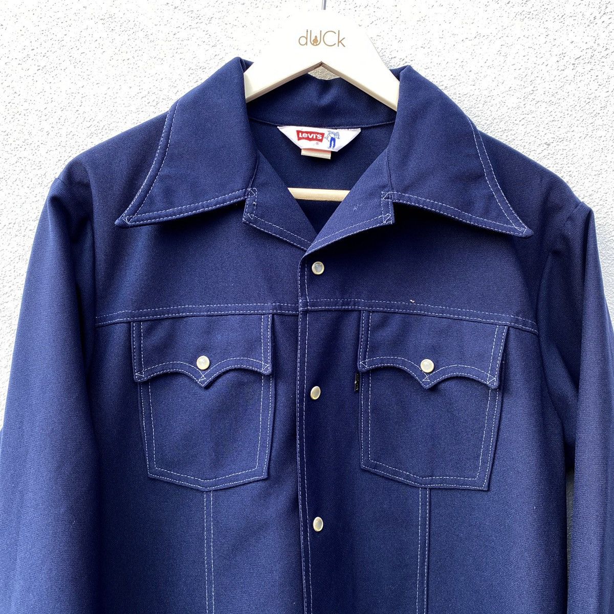 Vintage LEVIS SADDLEMAN BOOT JEANS Jacket 70s NOS