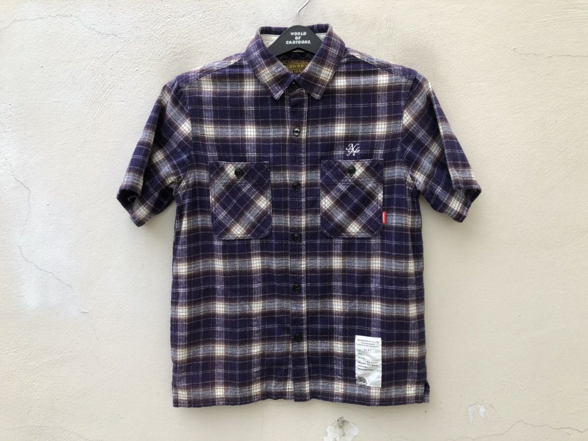 Neighborhood Neighborhood Japan 4 Pockets Flannel Shirt Size US S / EU 44-46 / 1 - 1 Thumbnail