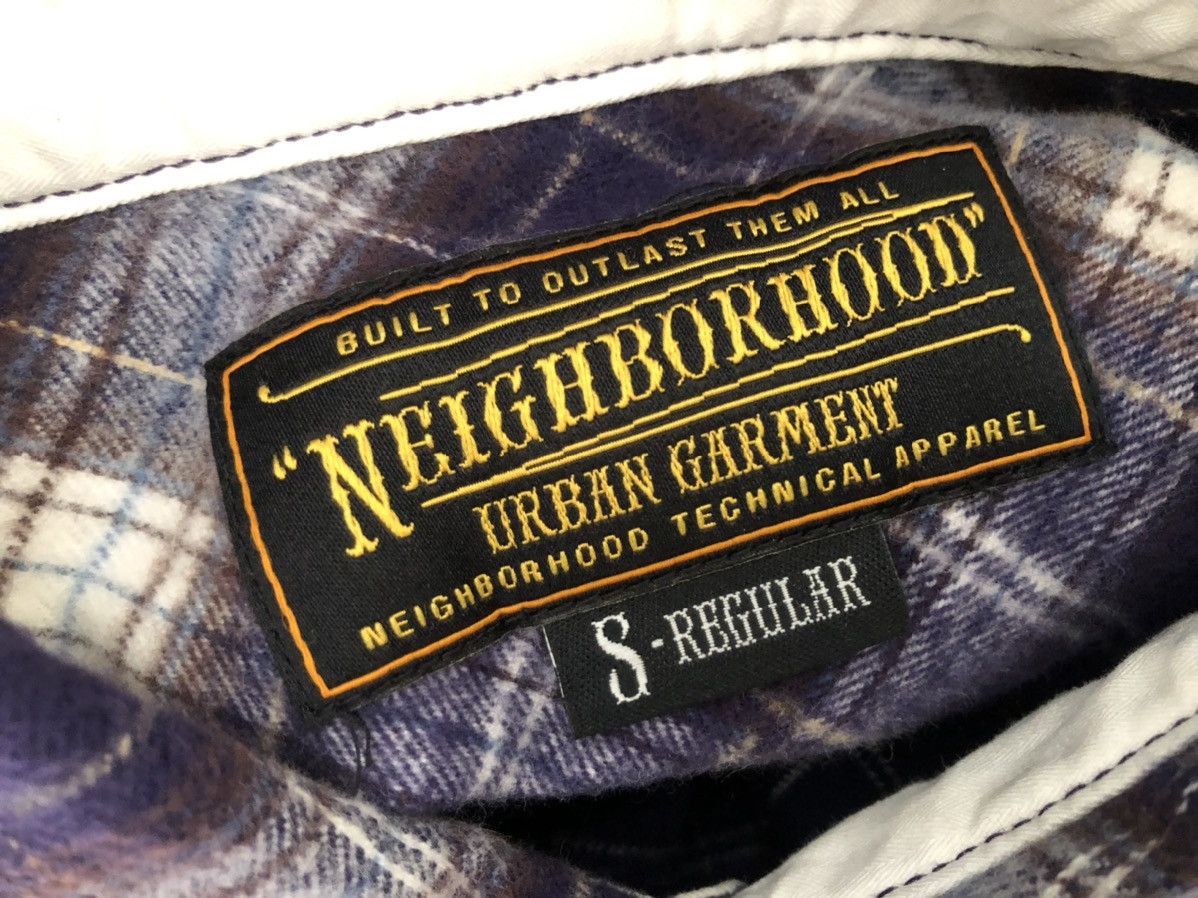 Neighborhood Neighborhood Japan 4 Pockets Flannel Shirt Size US S / EU 44-46 / 1 - 12 Thumbnail