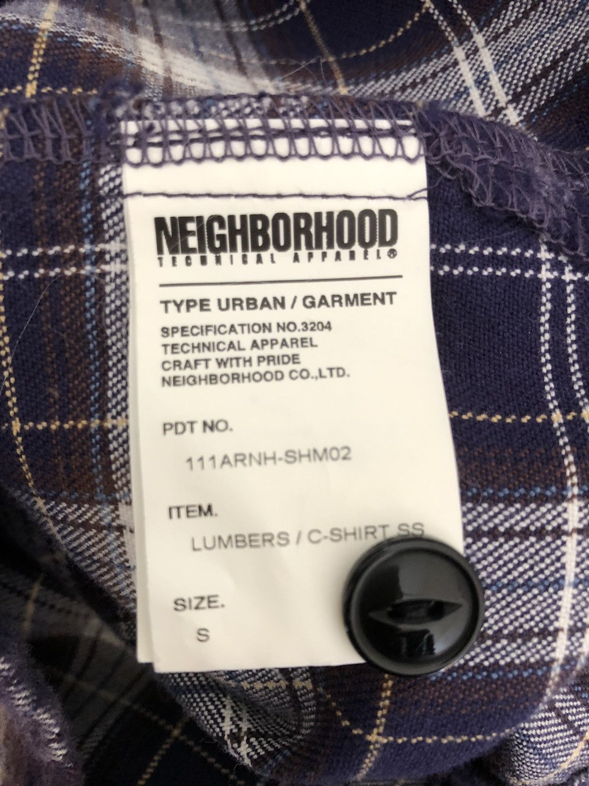 Neighborhood Neighborhood Japan 4 Pockets Flannel Shirt Size US S / EU 44-46 / 1 - 13 Thumbnail