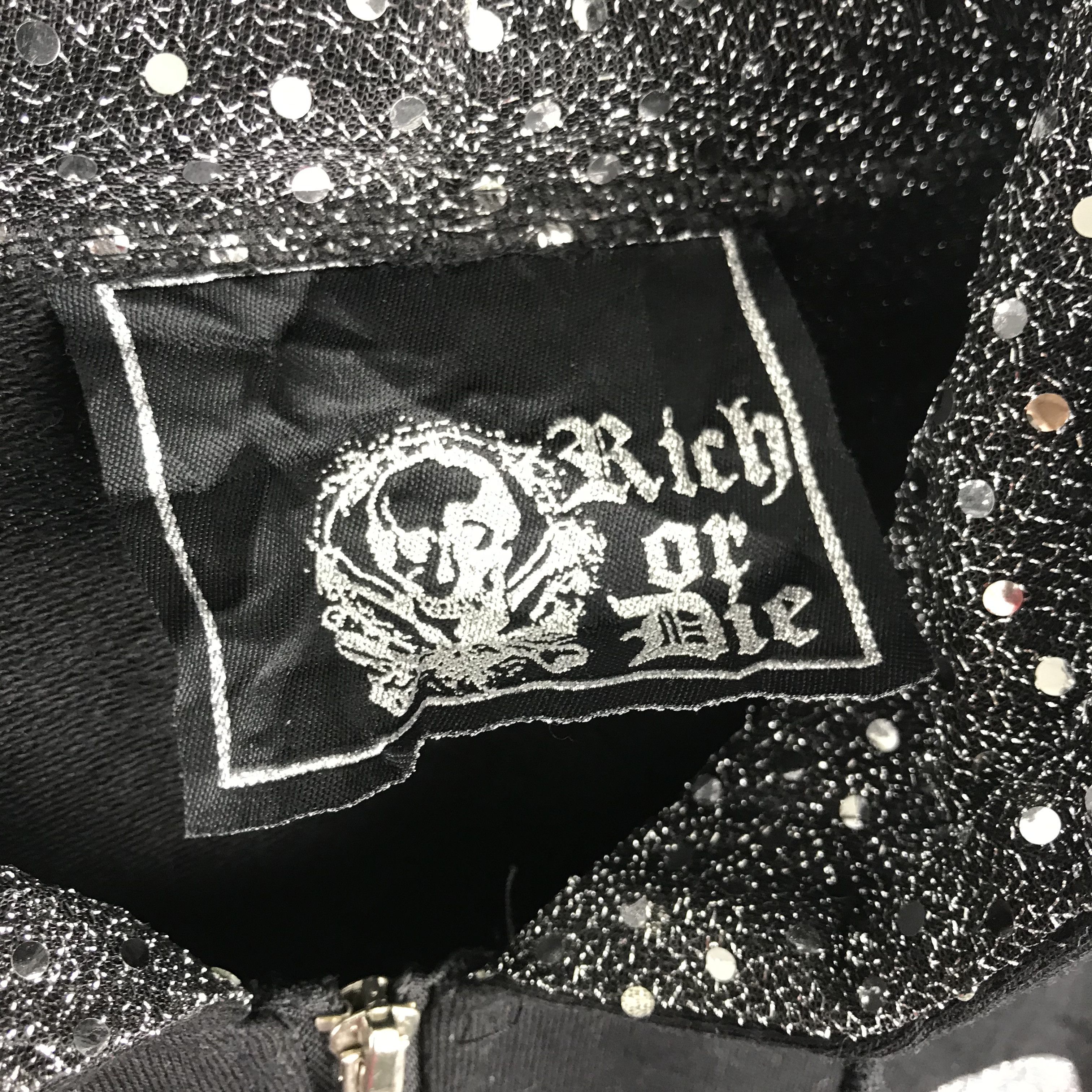 Japanese Brand Z258 RICH OR DIE SKULL PUNK STYLE JACKET LIKE MASTERMIND Size US M / EU 48-50 / 2 - 7 Thumbnail