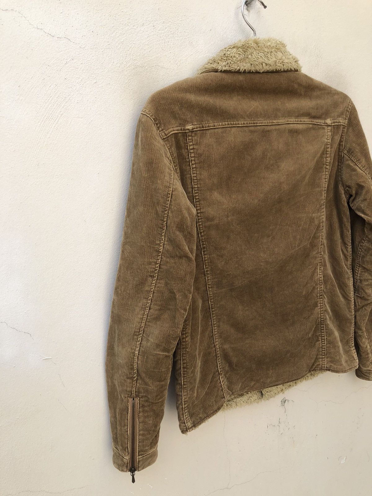 Lounge Lizard Vintage Lounge Lizard Sherpa Lining Corduroy Trucker Jacket Size US S / EU 44-46 / 1 - 9 Thumbnail