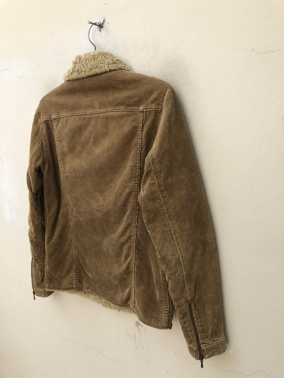 Lounge Lizard Vintage Lounge Lizard Sherpa Lining Corduroy Trucker Jacket Size US S / EU 44-46 / 1 - 11 Thumbnail