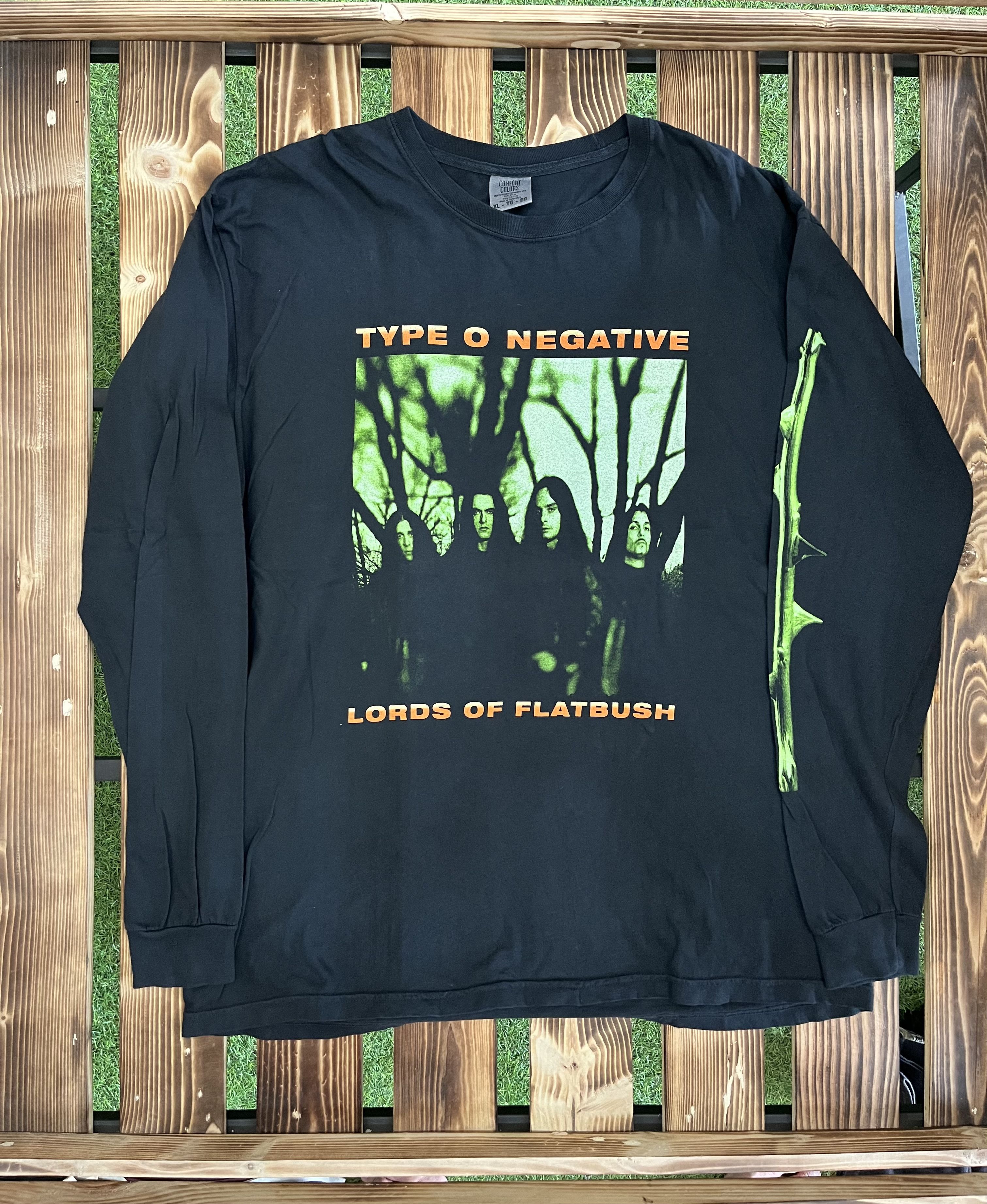 ミュージシャン TYPE O NEGATIVE band tee Type O Negative Band Orchestra of Death 13 Tee Shirt Gothic