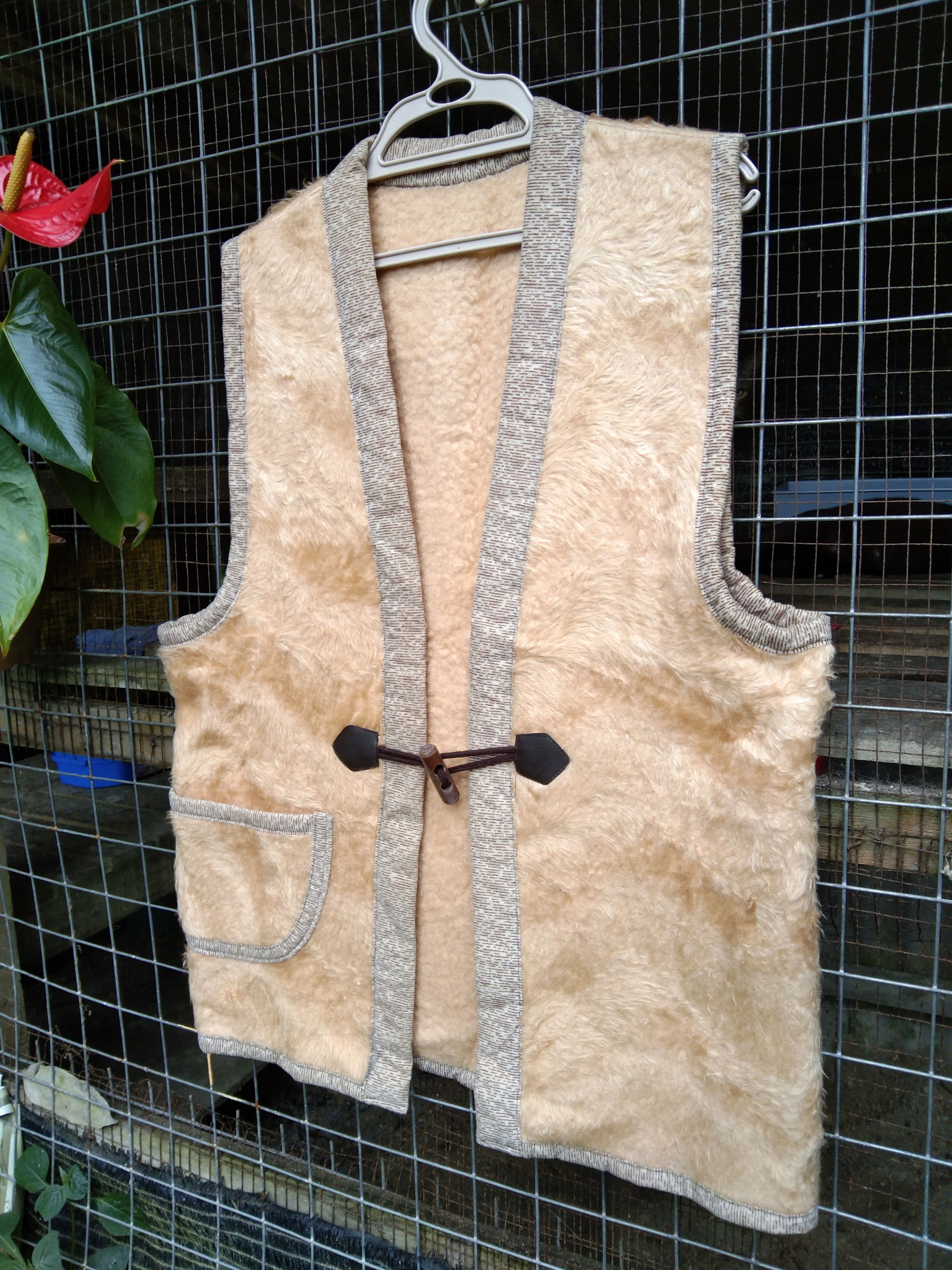 Japanese Brand WOOL BLEND DUFFLE VEST JACKET Size US M / EU 48-50 / 2 - 2 Thumbnail