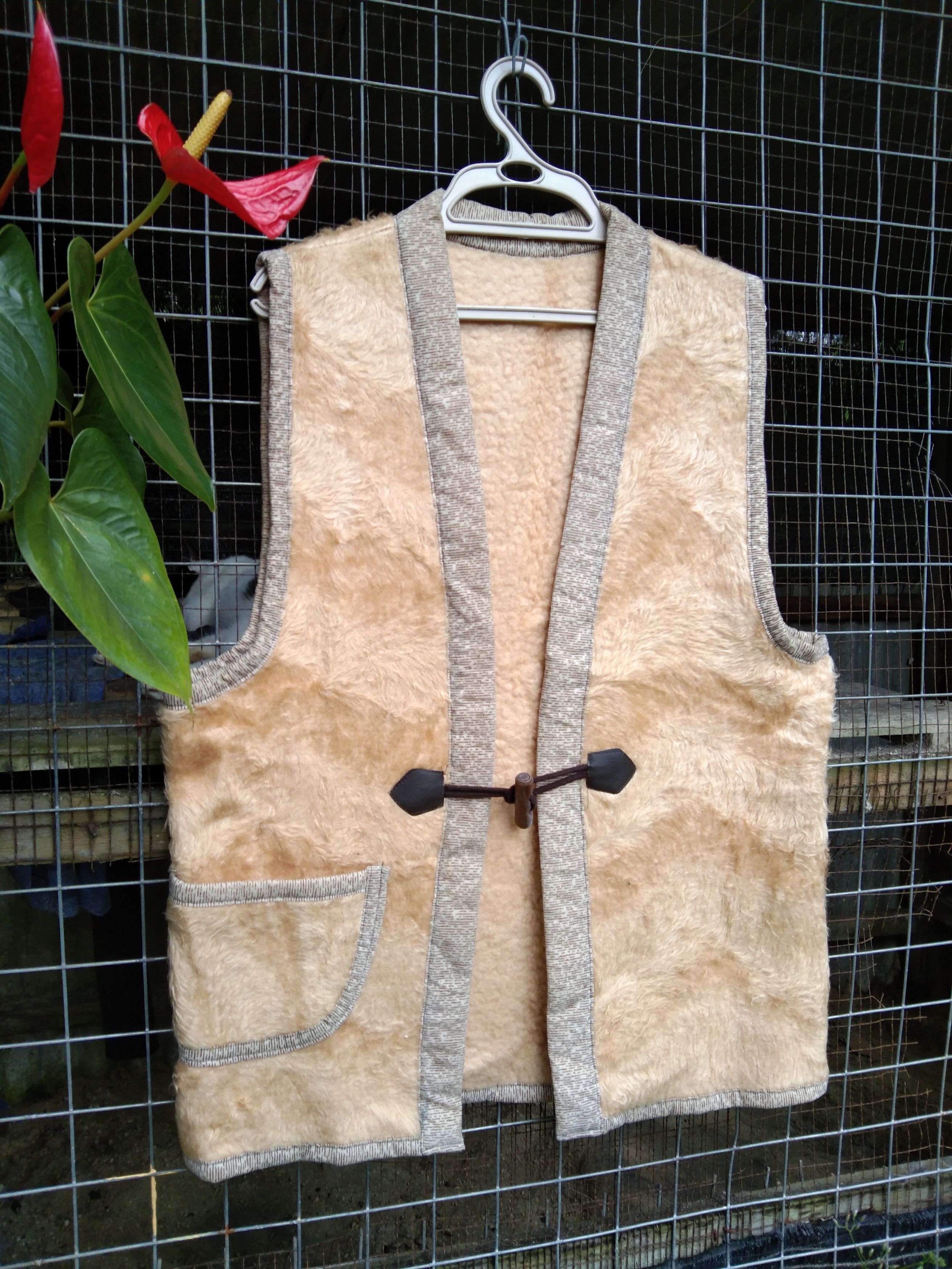 Japanese Brand WOOL BLEND DUFFLE VEST JACKET Size US M / EU 48-50 / 2 - 3 Thumbnail