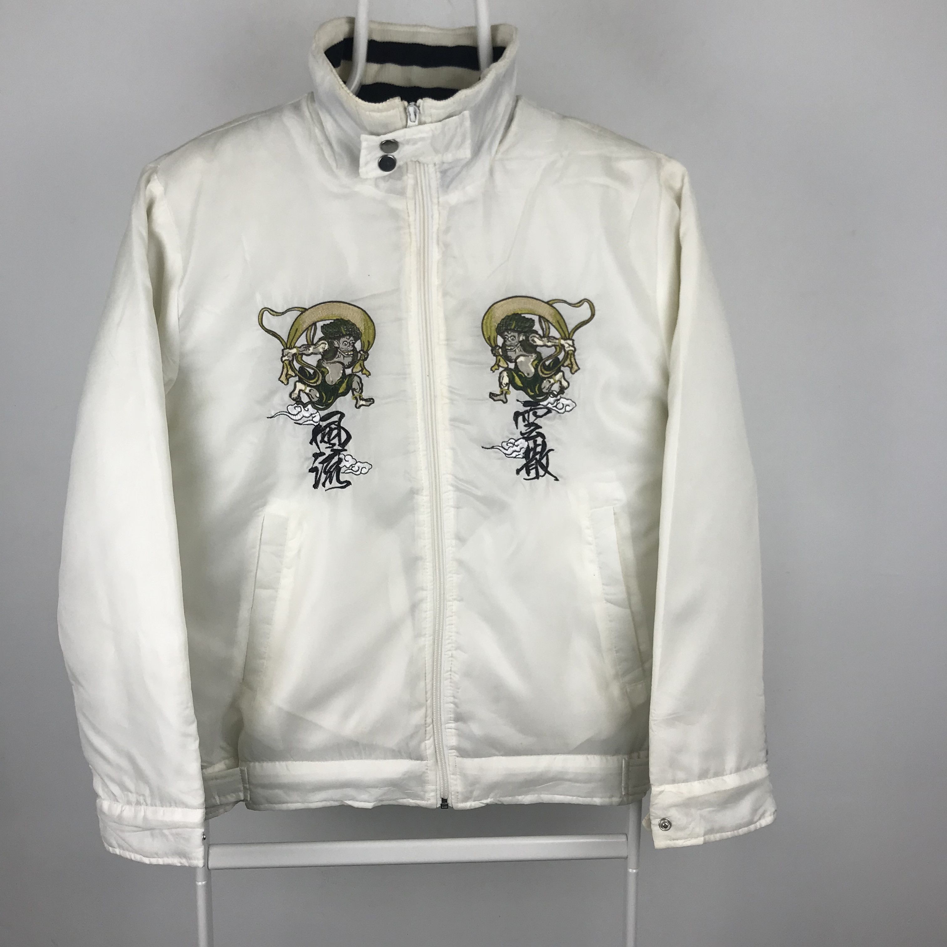 Japanese Brand Z266 RARE JAPANESE WIND GOD EMBROIDERED SUKARJAN JACKET Size US M / EU 48-50 / 2 - 2 Thumbnail