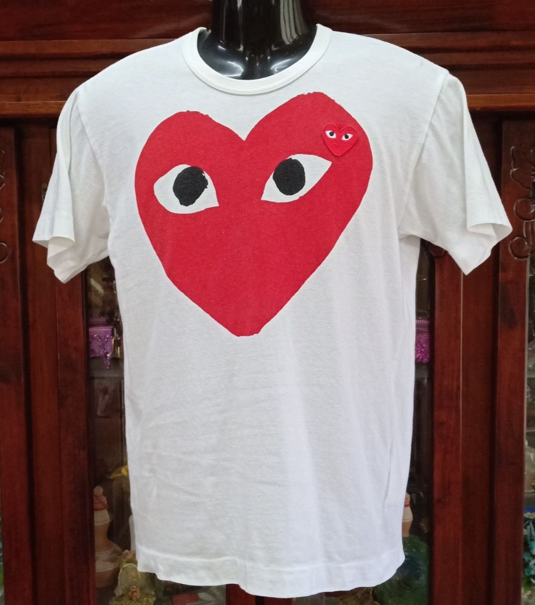 Comme des Garcons × Comme des Garcons PLAY × Comme des Garcons SHIRT 🔥Combo🔥Vintage Comme des Garçons PLAY T-shirts Size US S / EU 44-46 / 1 - 2 Thumbnail