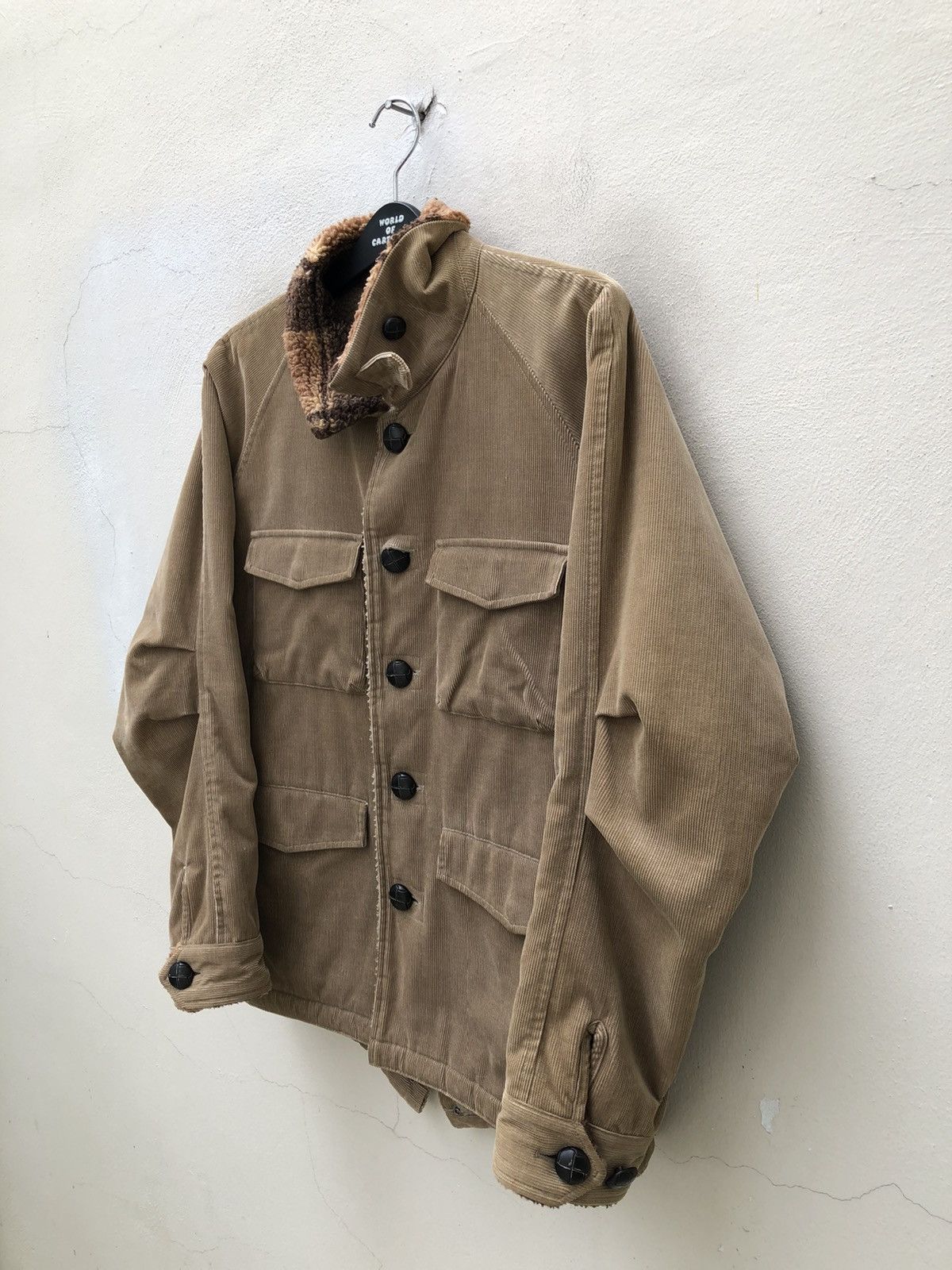 GOODENOUGH Goodenough Resonate Sherpa Lined Corduroy Parka Jacket Size US L / EU 52-54 / 3 - 6 Thumbnail